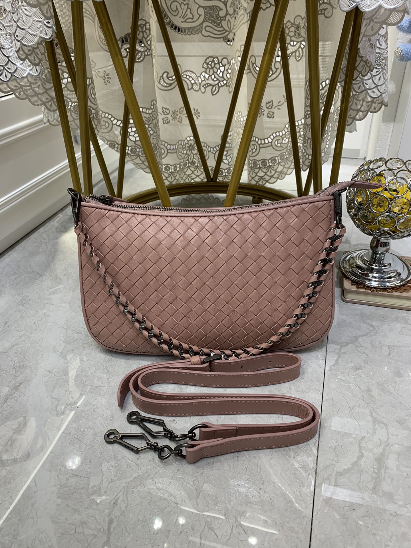 GLAMI Crossbody Bag Pink, For Women, Bags 9.4in/24cm