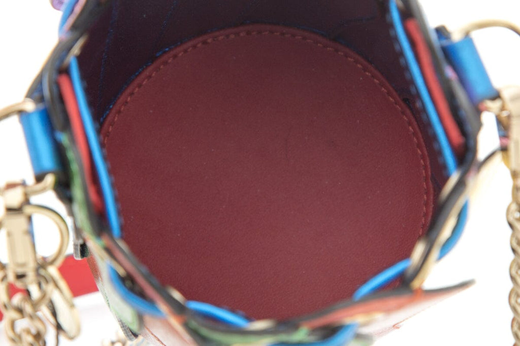 Christian Louboutin Multicolor Bucket Mini Marie Jane Handbag