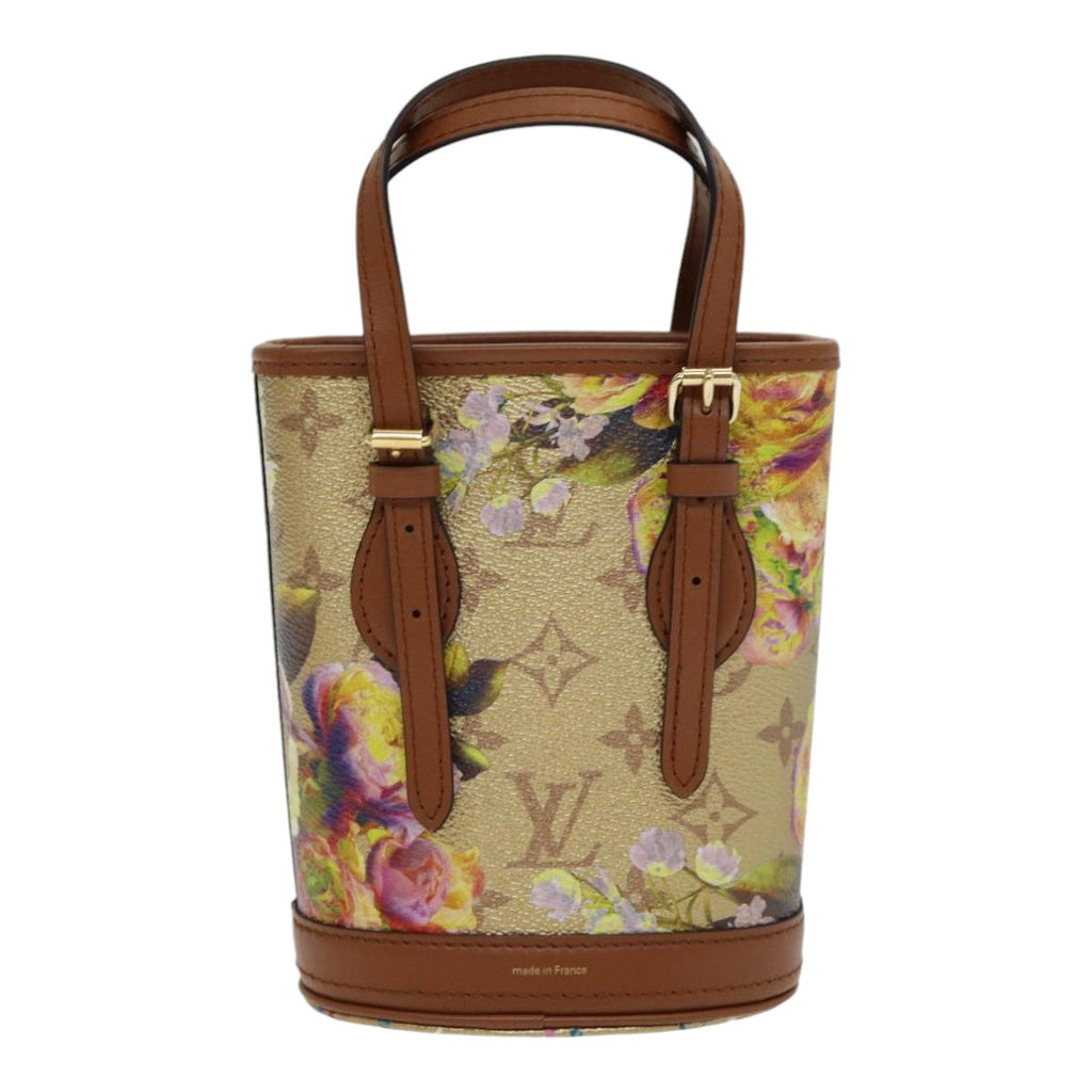 Louis Vuitton Bucket  Canvas Shoulder Bag