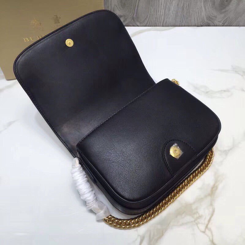 GLAMI Smooth LiNike Shoulder Bag Black For Women, Bags 9.1in/23cm
