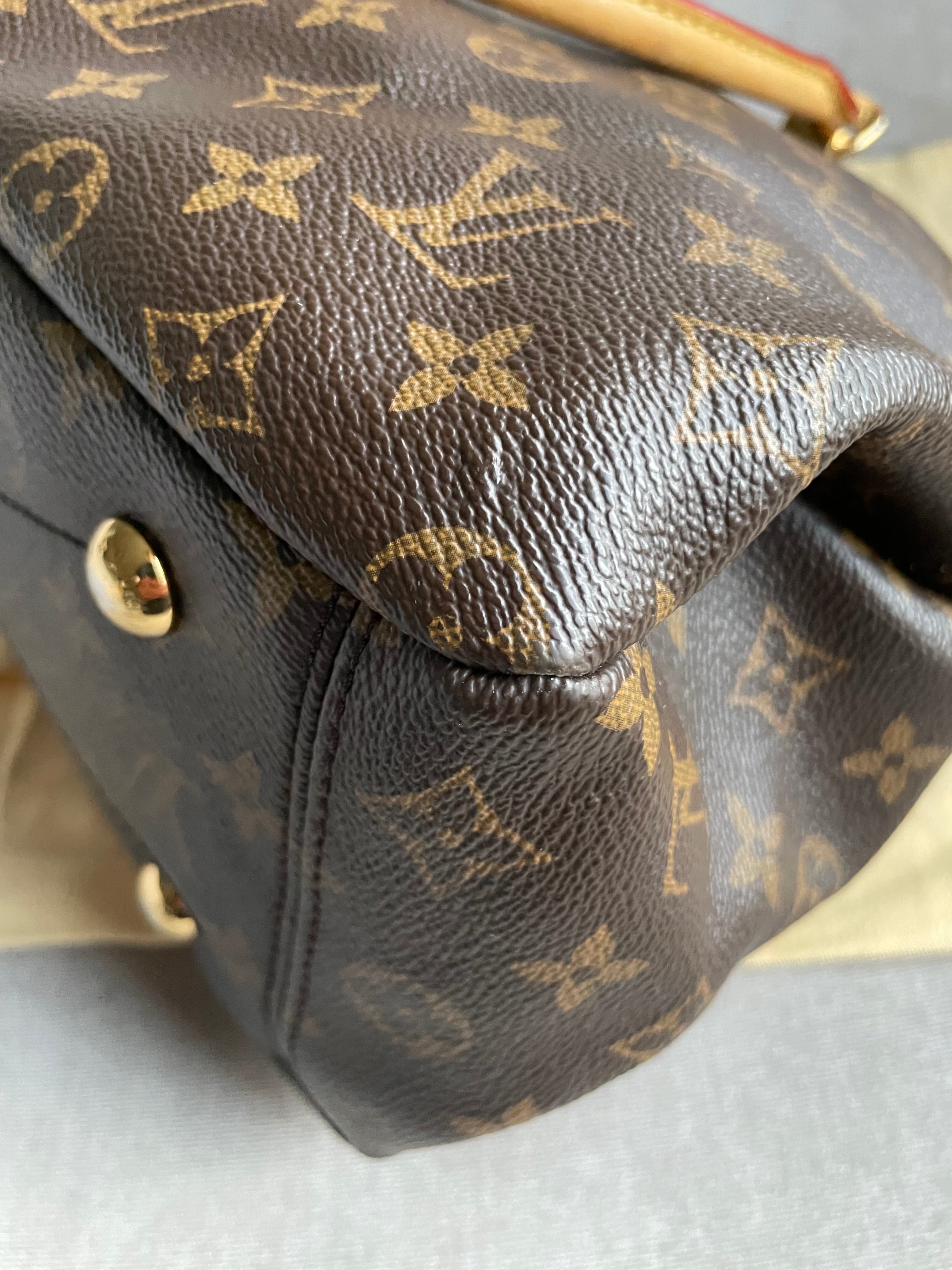 Louis Vuitton Pallas Tote in Monogram and Grape (RRP £1960)