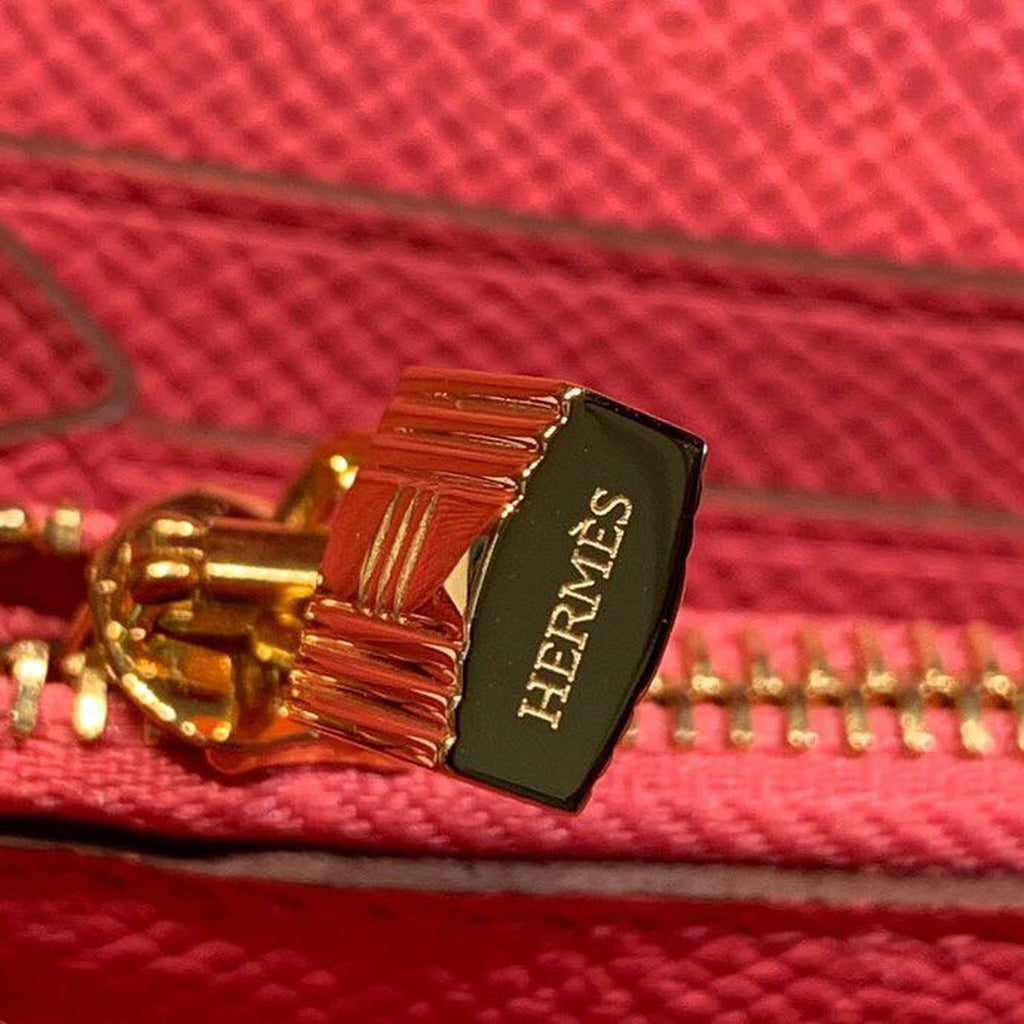 HM Kelly Wallet To Go Woc Pink With Gold Toned Hardware Bag For Women 8.2in/21cm