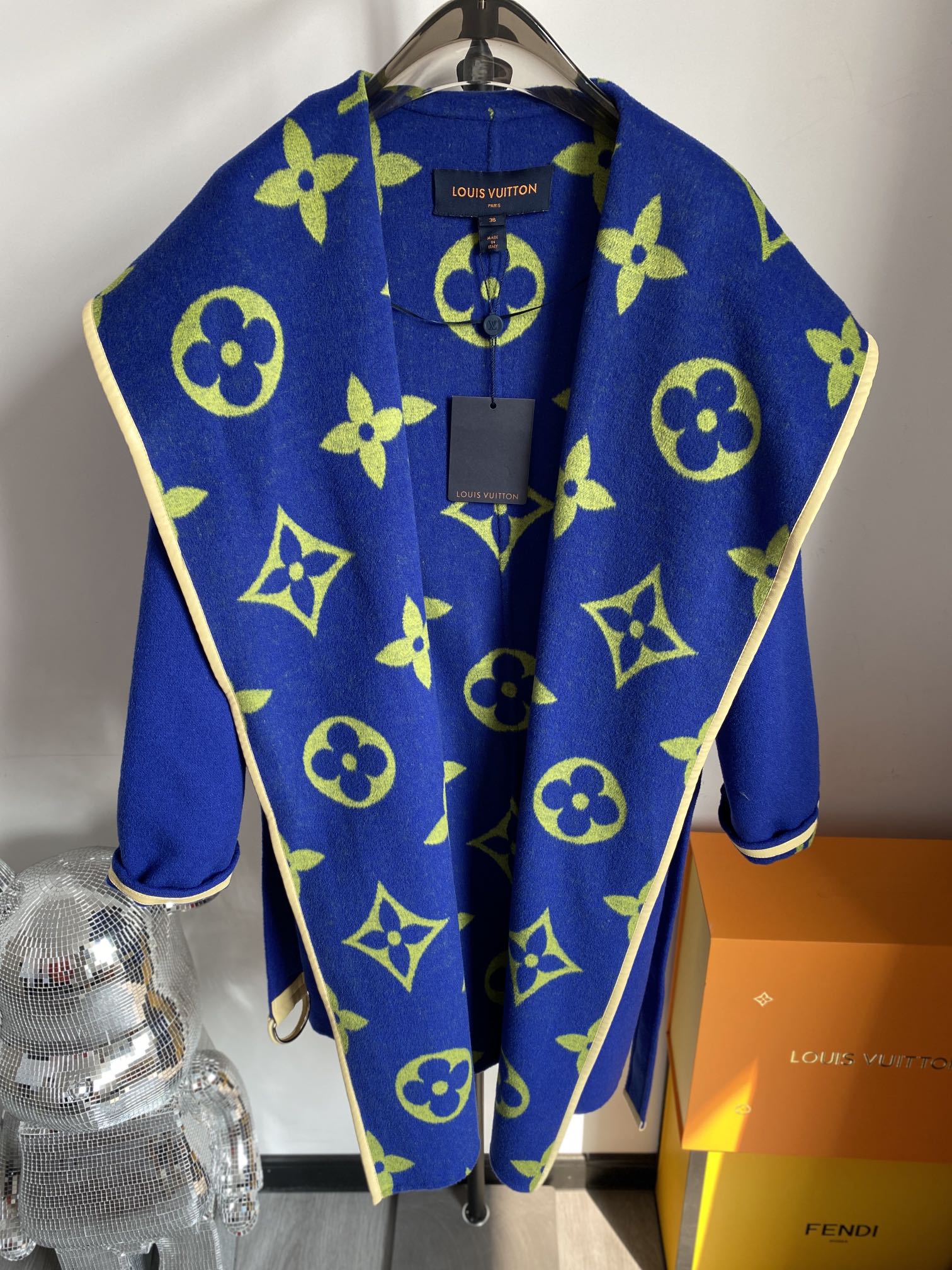 Luxury LUV Wrap Coat 038