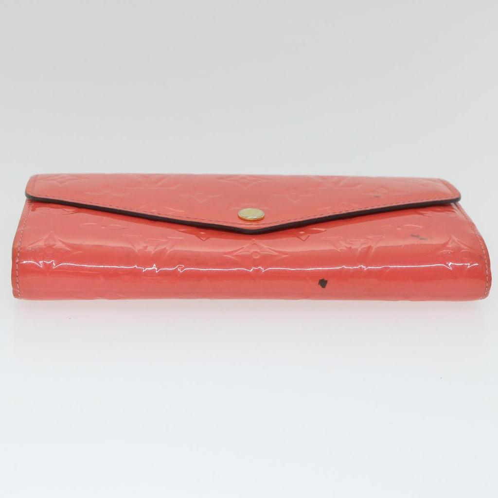 Hot Pink Patent Leather Long Wallet
