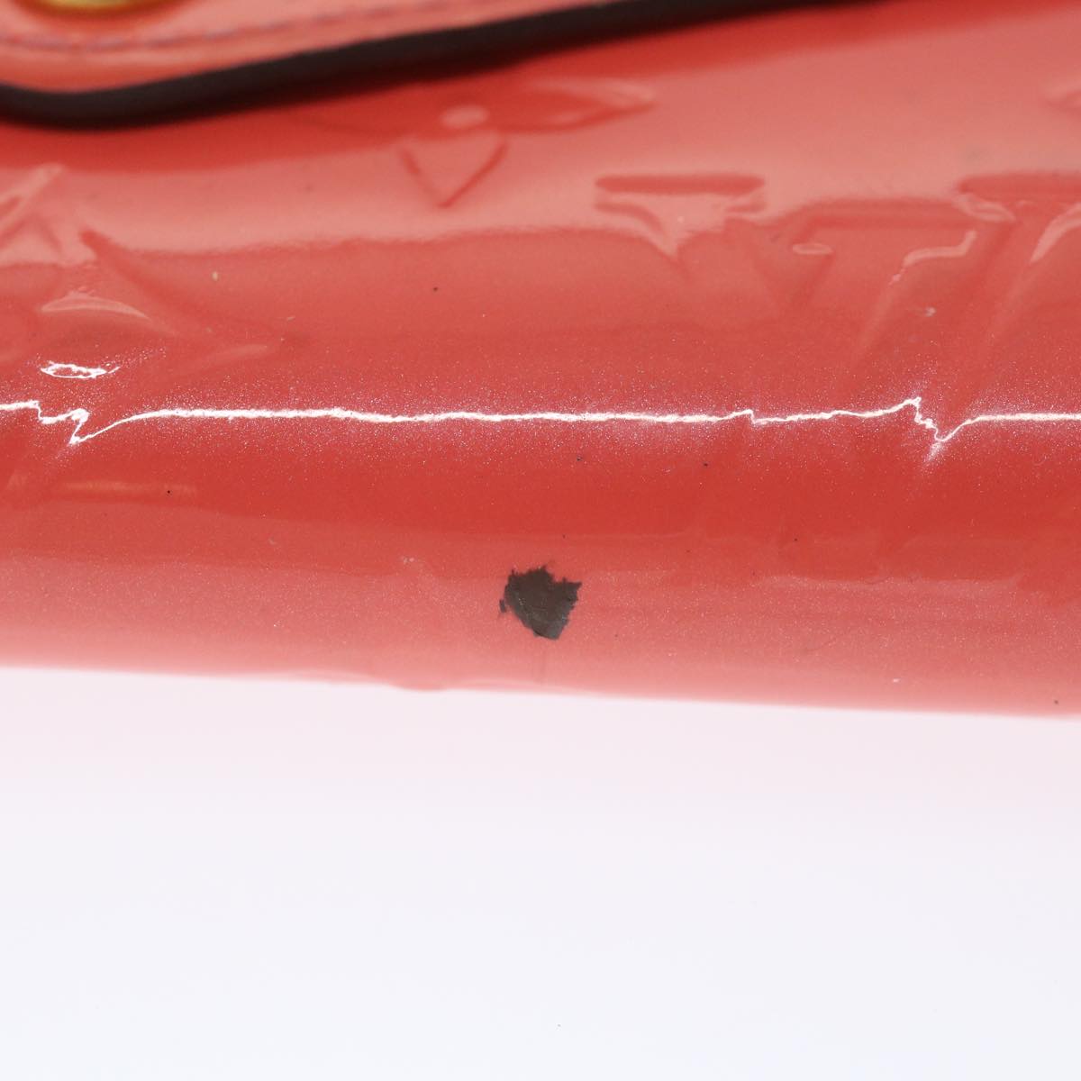 Hot Pink Patent Leather Long Wallet