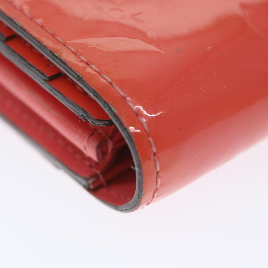 Hot Pink Patent Leather Long Wallet