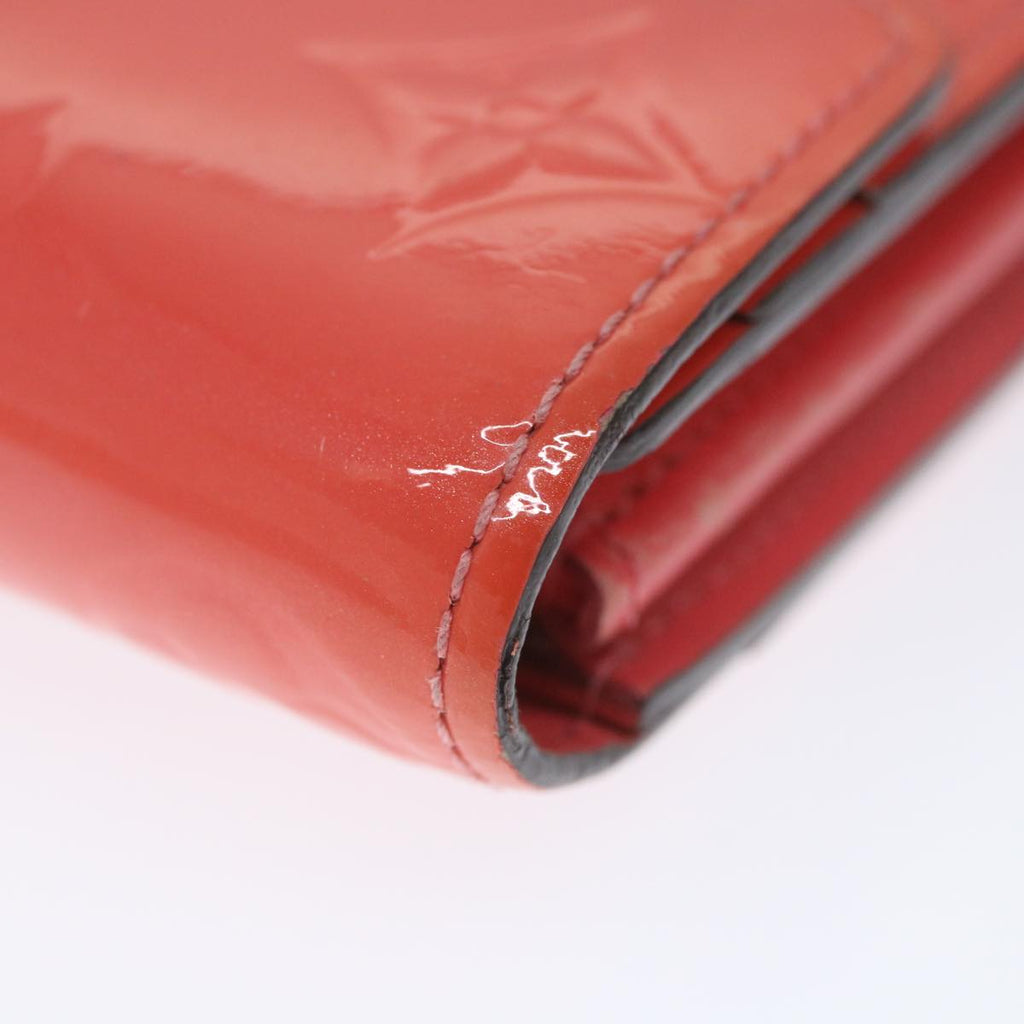 Hot Pink Patent Leather Long Wallet