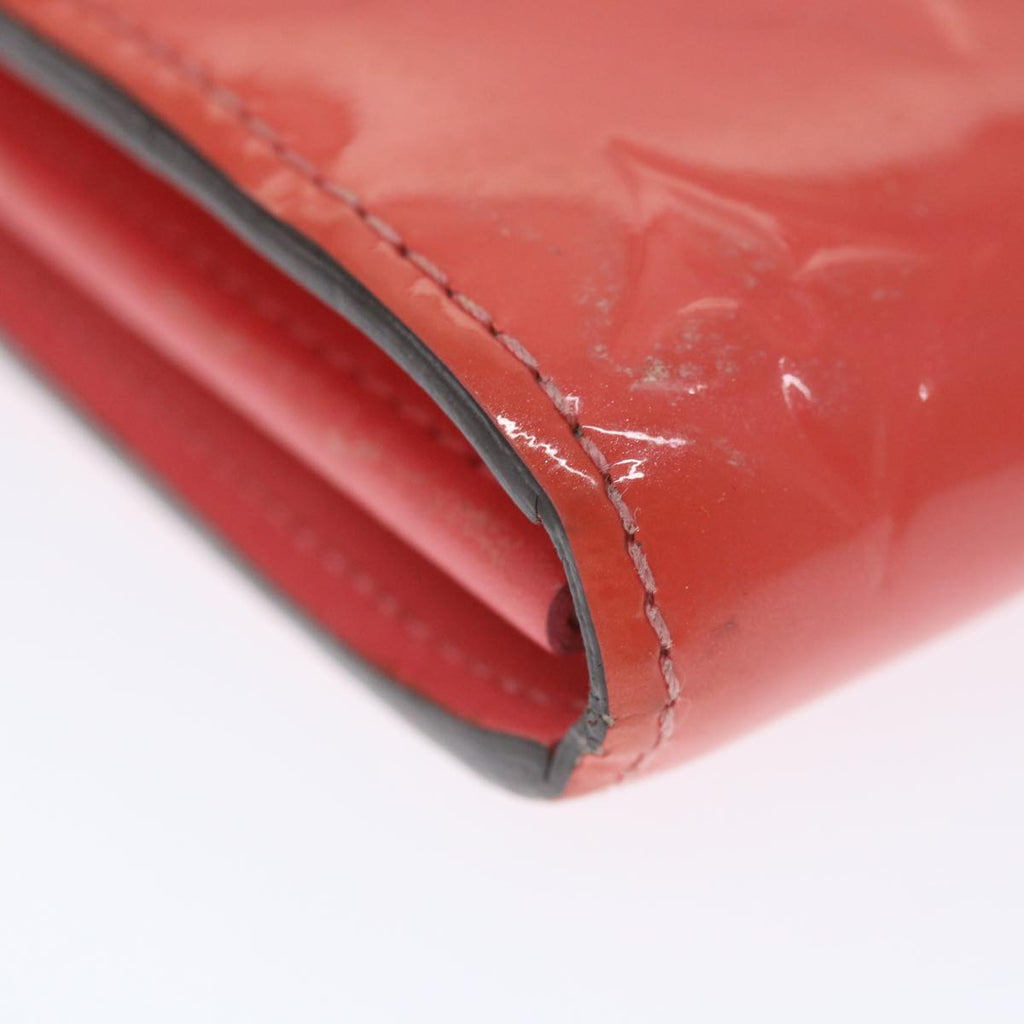 Hot Pink Patent Leather Long Wallet