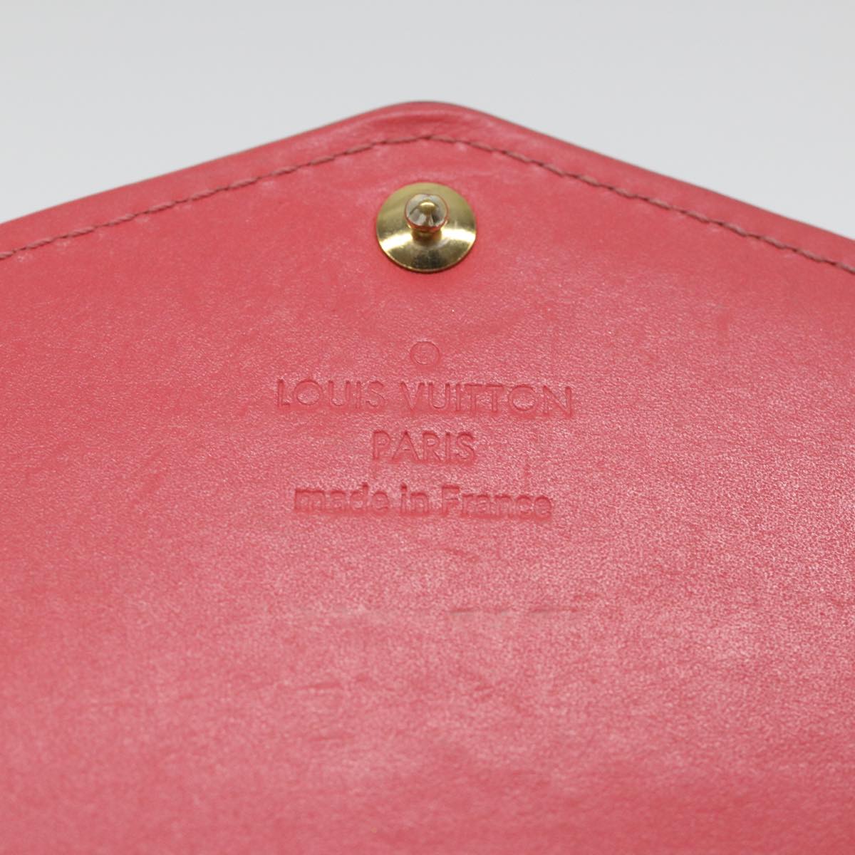 Hot Pink Patent Leather Long Wallet