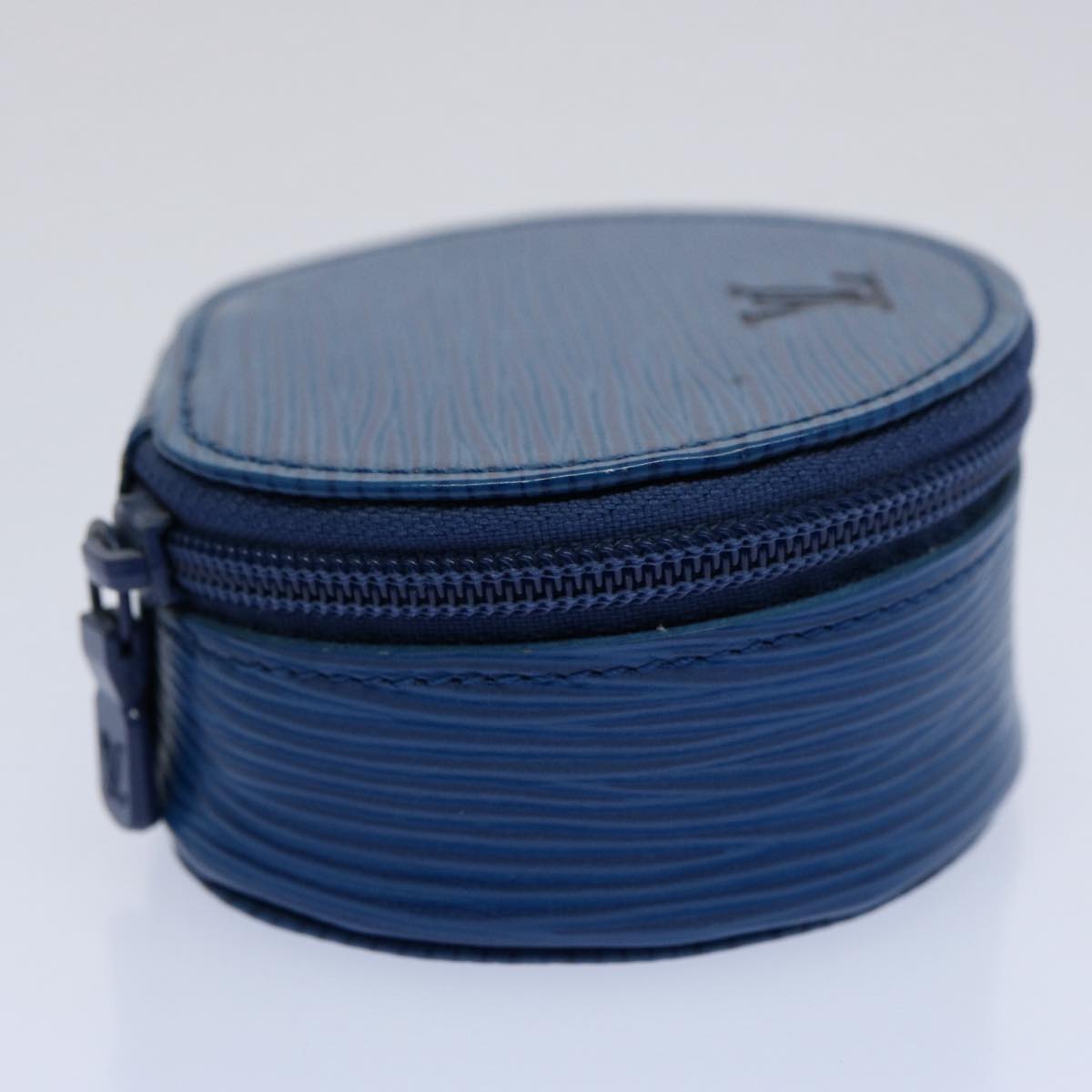 Blue Epi Leather Case