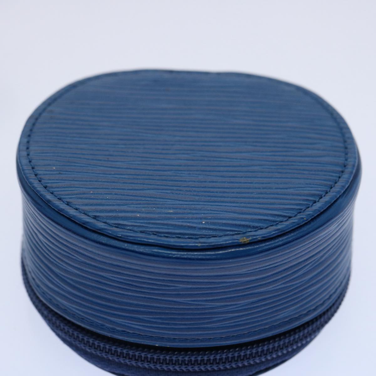 Blue Epi Leather Case