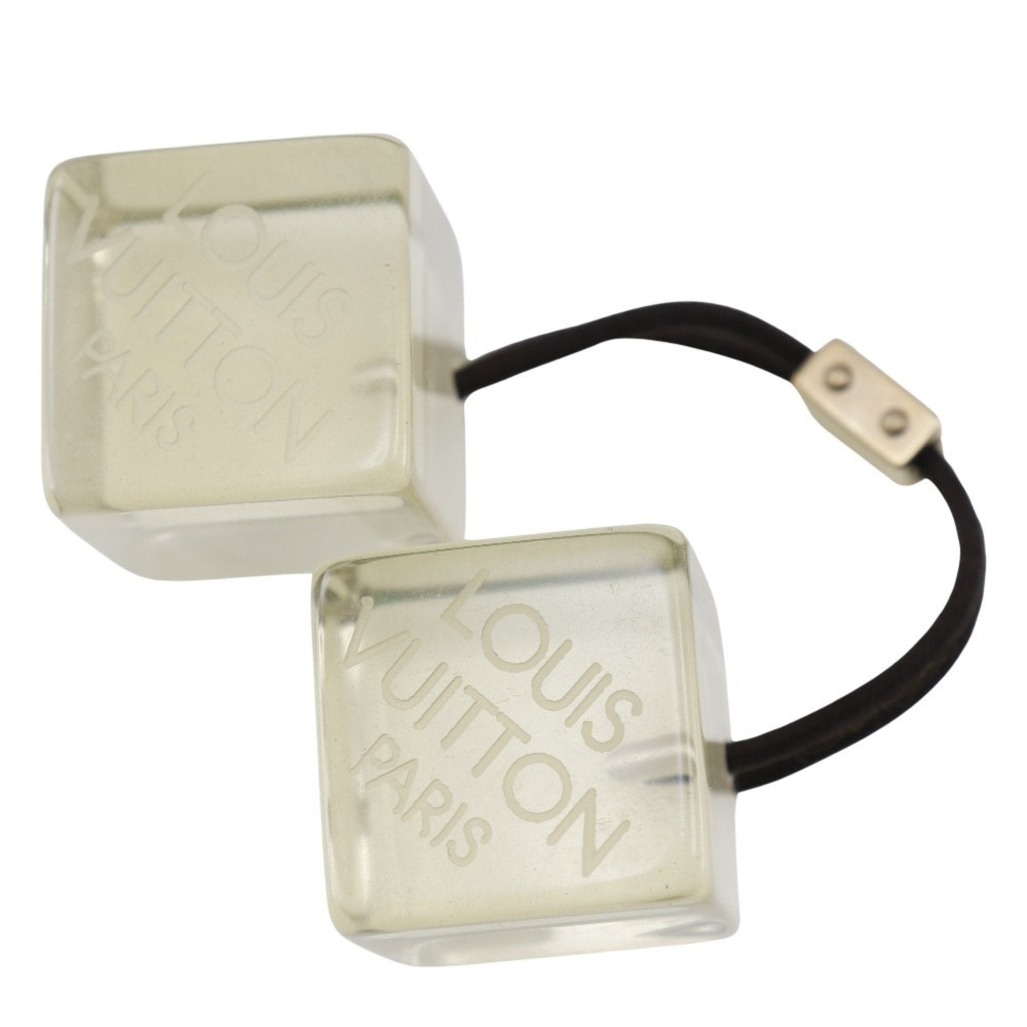 White Plastic Hair Clip