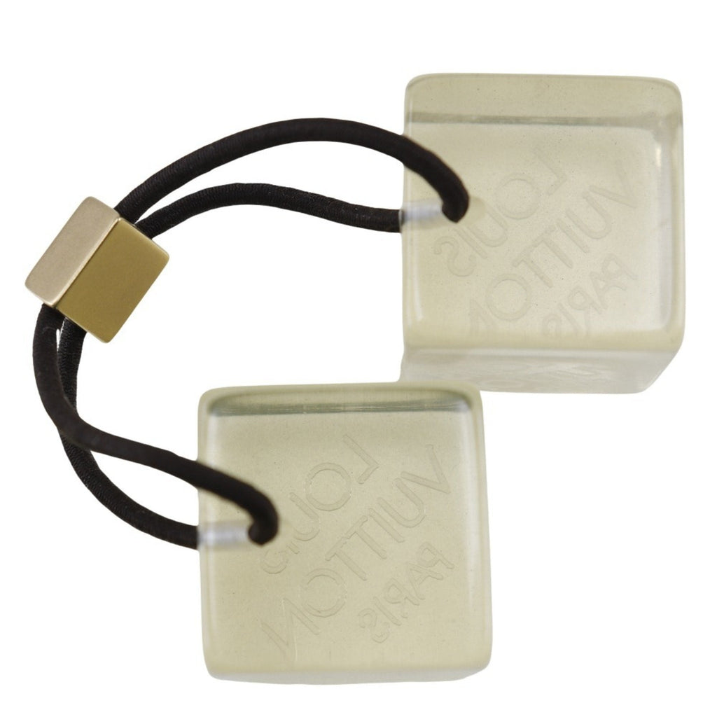 White Plastic Hair Clip