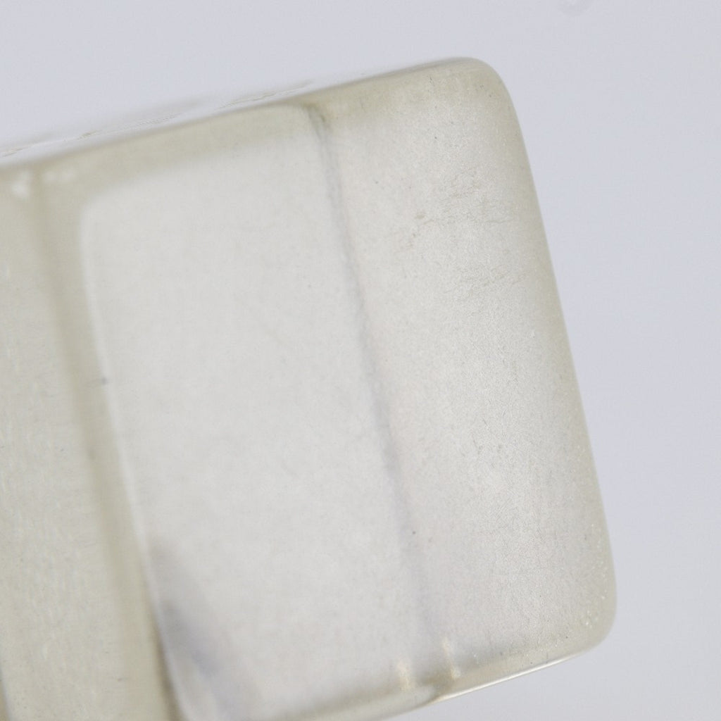 White Plastic Hair Clip