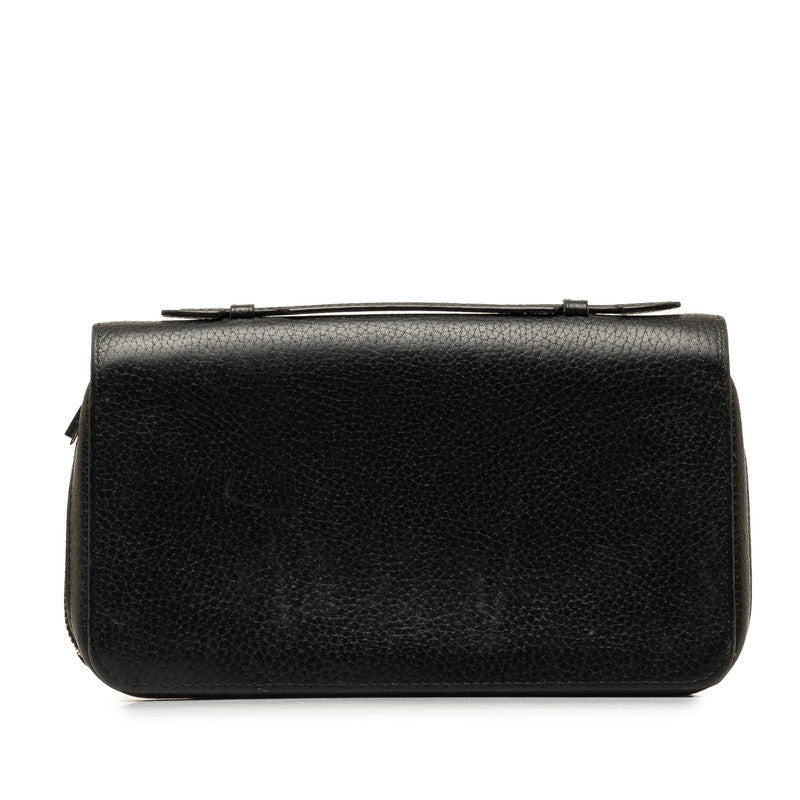 Louis Vuitton Zippy XL Long Wallet M62465 Black Noir  Leather Mens Louis Vuitton