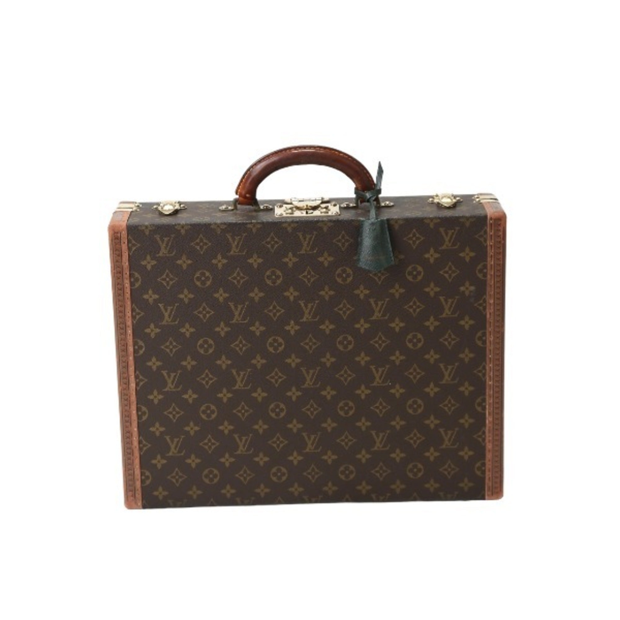 Elegant Canvas Bag with Key Made in France