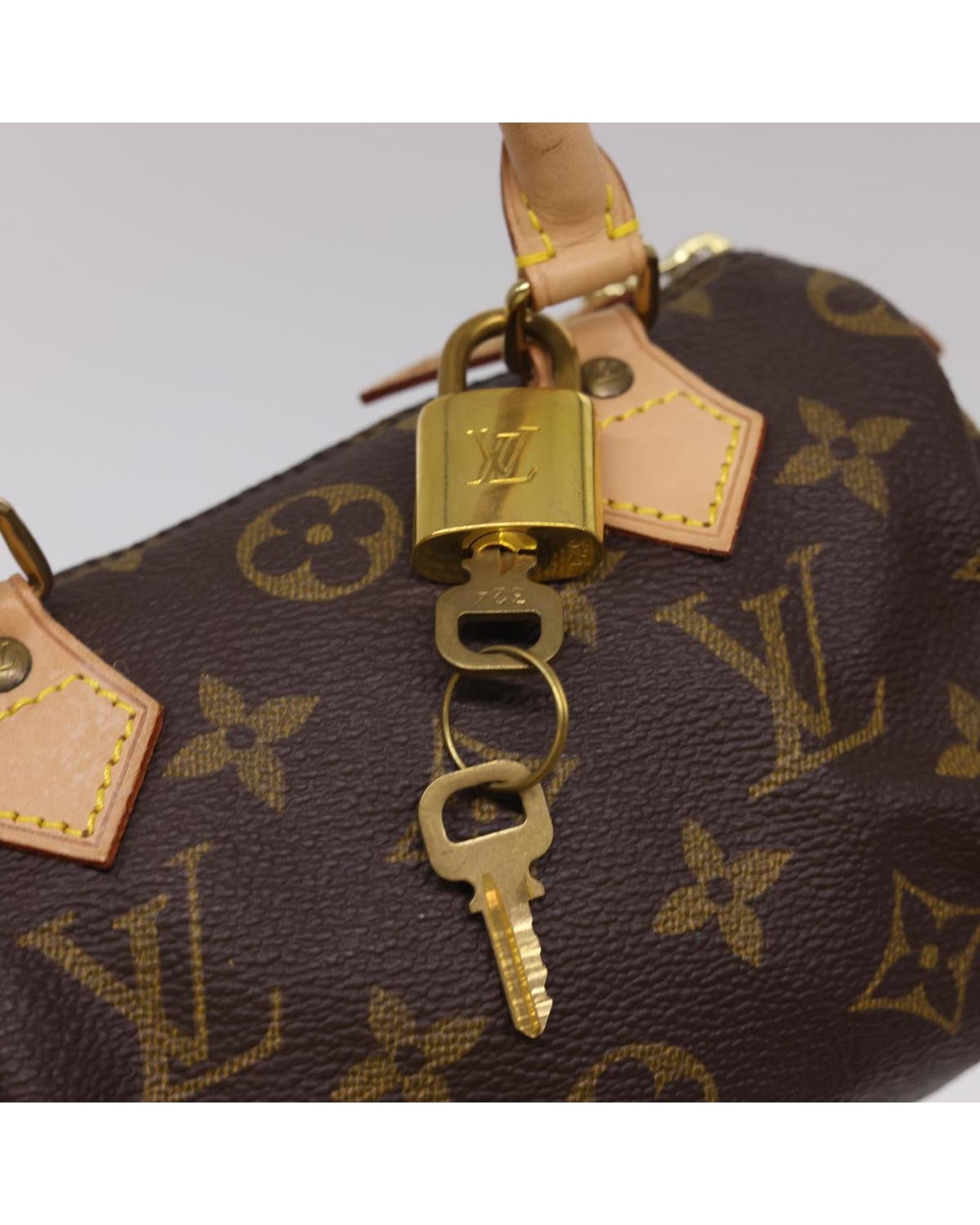 Monogram Mini Speedy Hand Bag