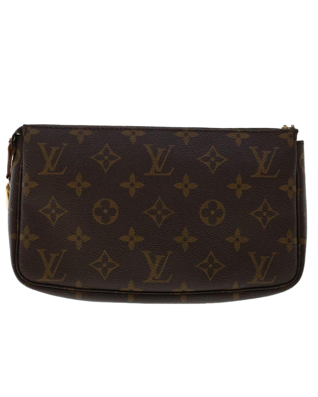 Monogram Canvas Pouch with Shoulder Strap