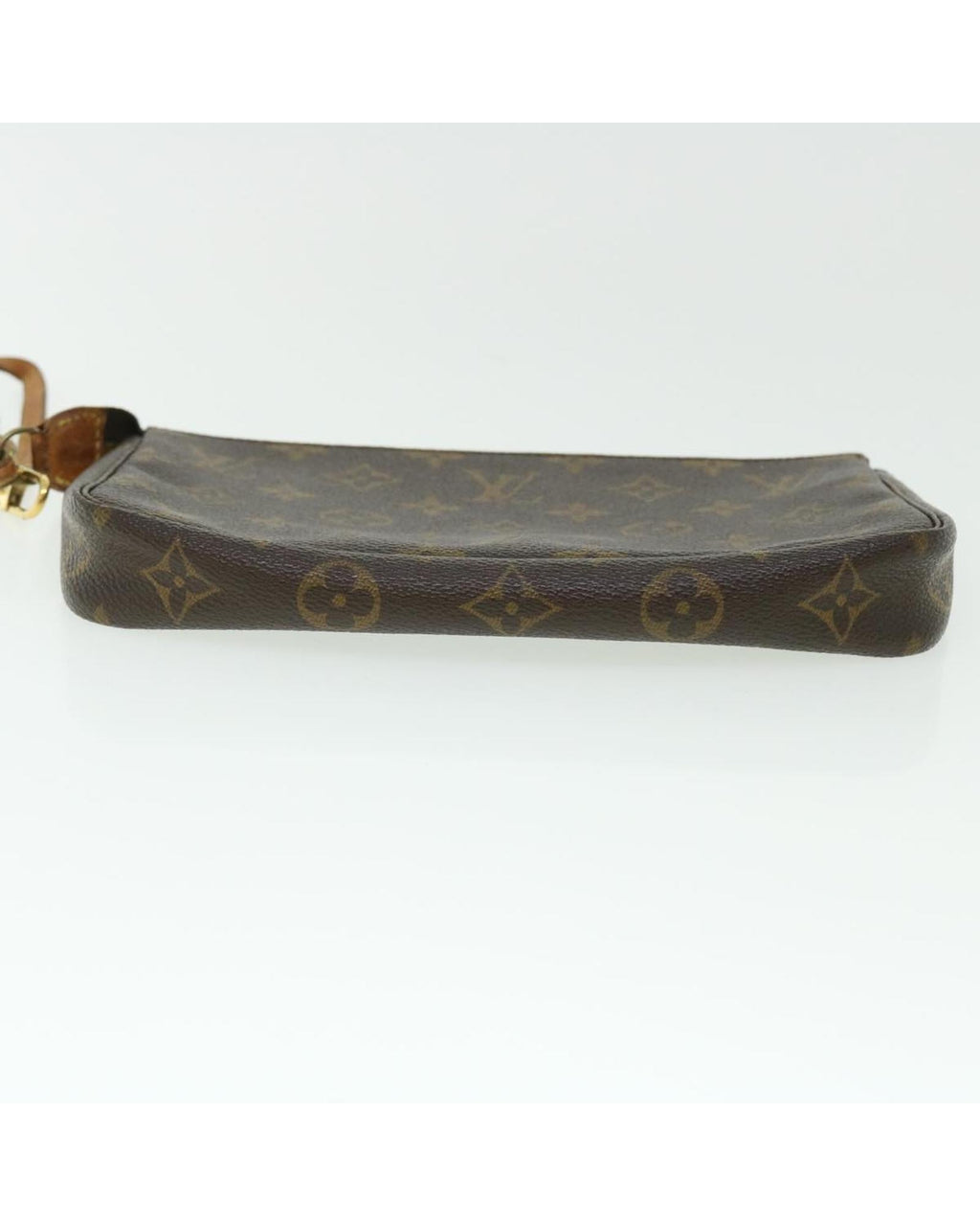 Monogram Canvas Pouch with Shoulder Strap