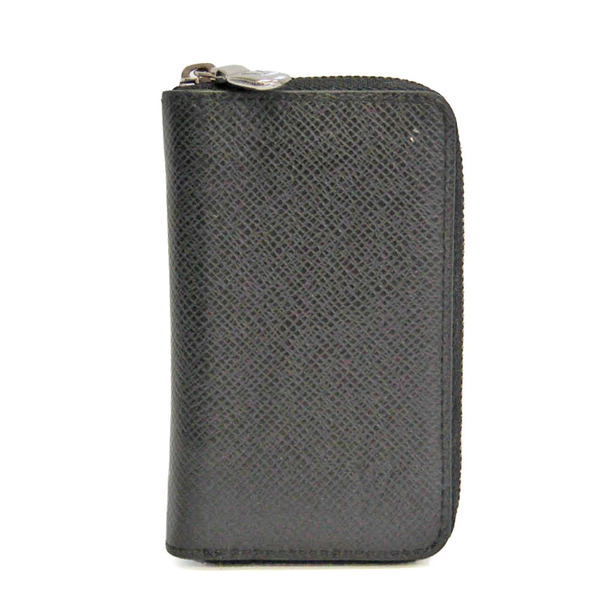 Louis Vuitton Taiga Zipped Coin Purse - Slate