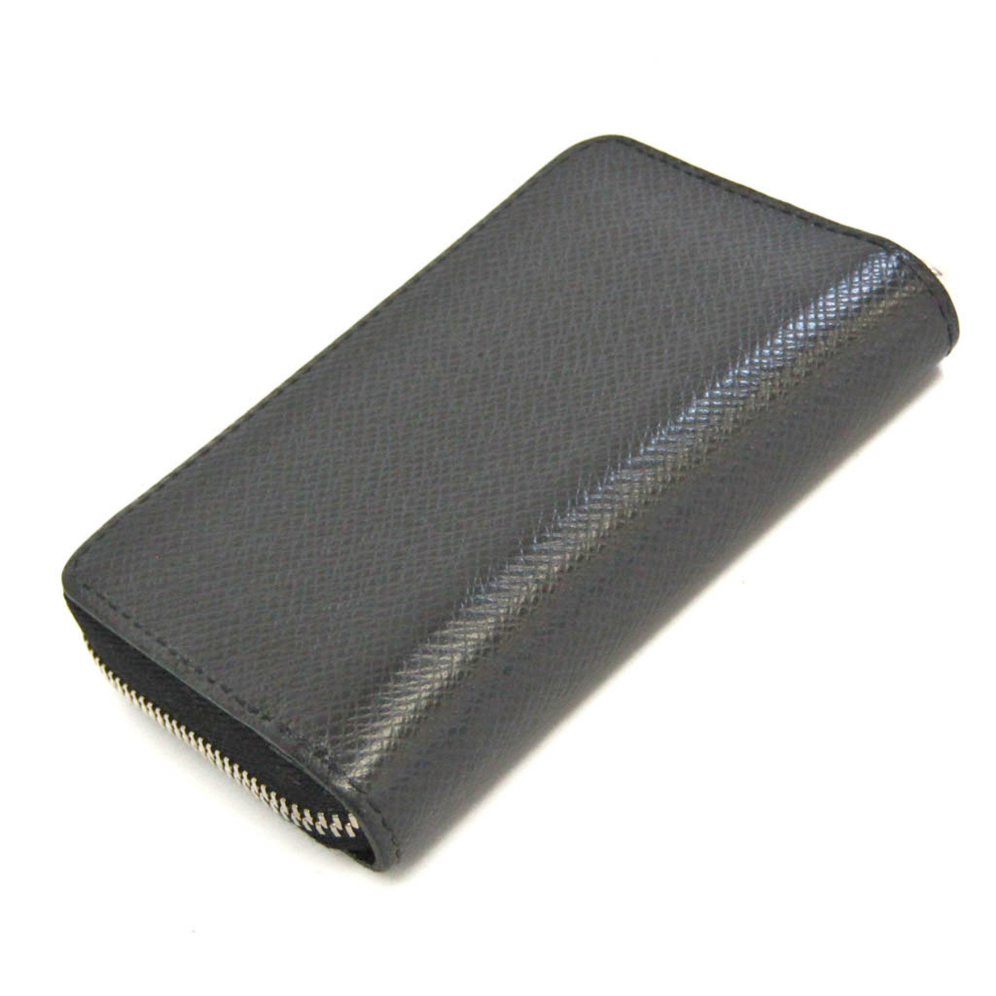 Louis Vuitton Taiga Zipped Coin Purse - Slate