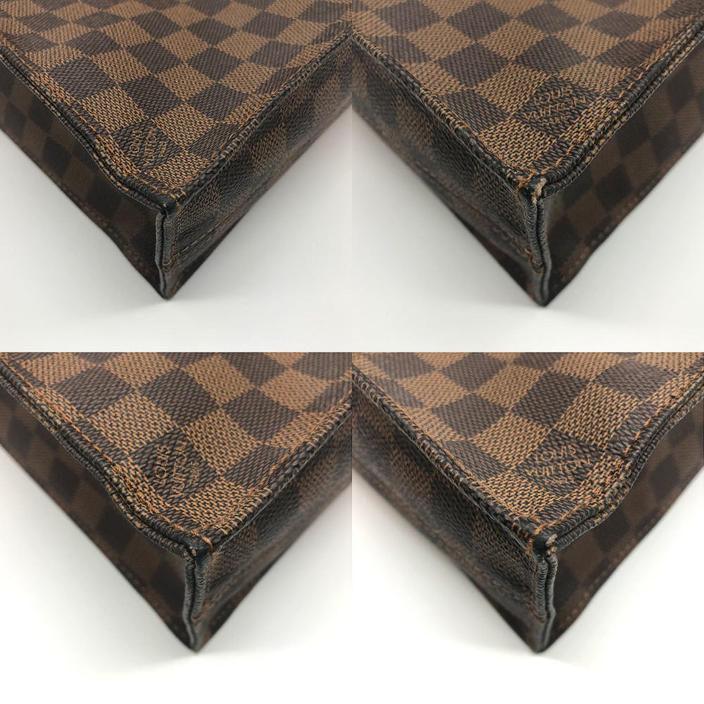 Versatile Damier Canvas Tote Bag