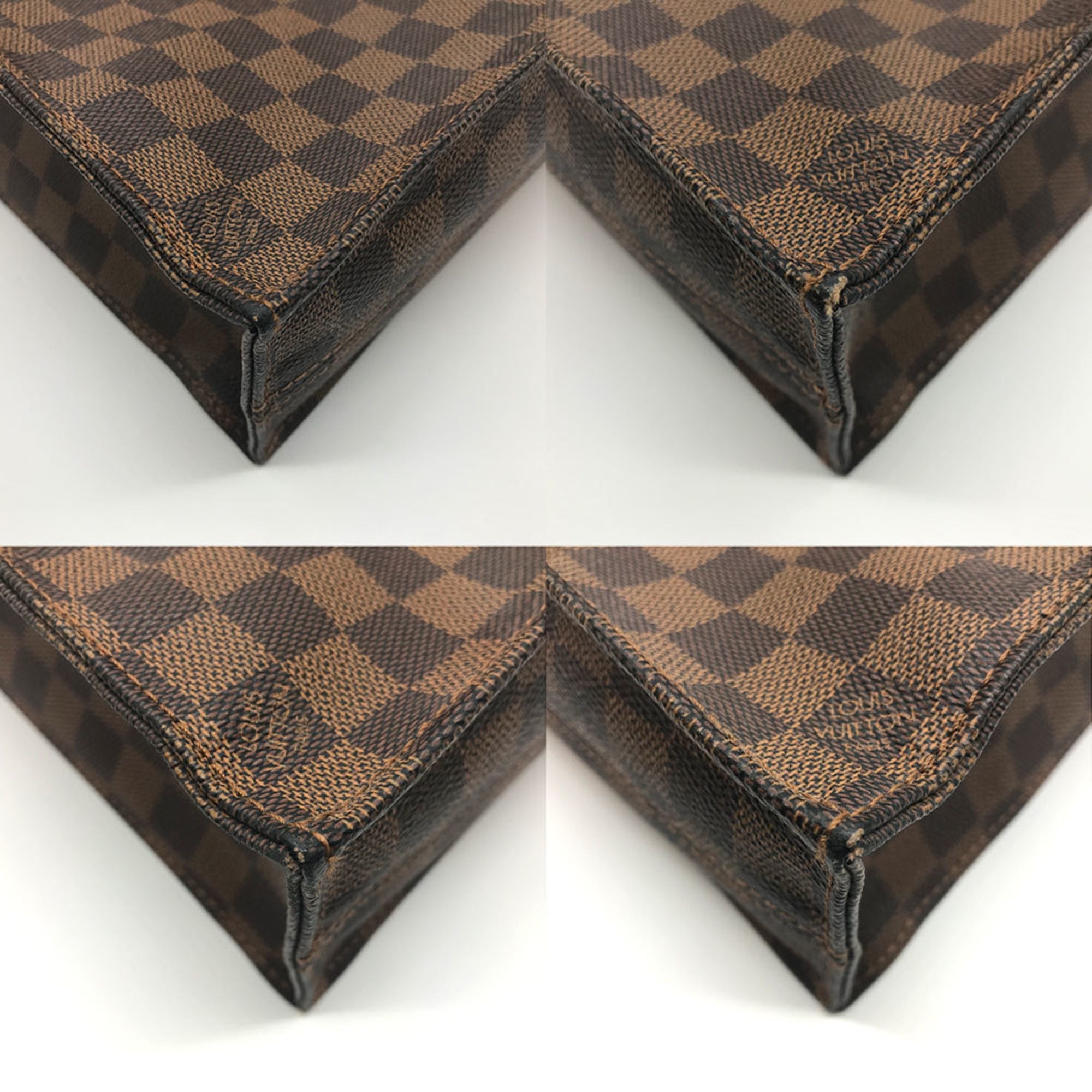 Versatile Damier Canvas Tote Bag