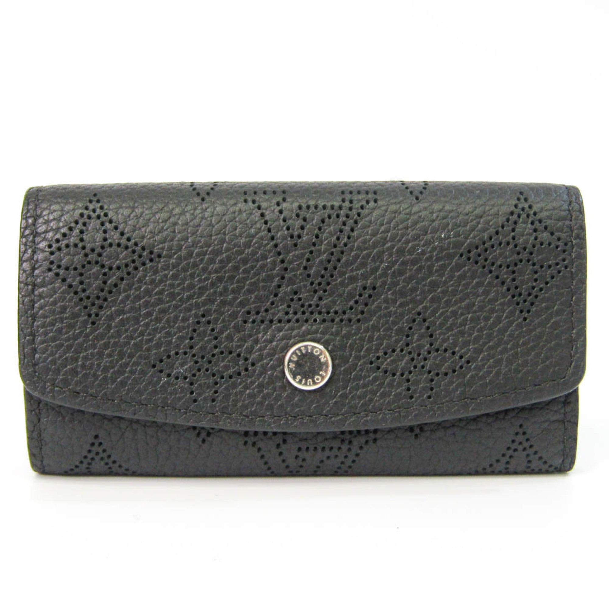 Multicles 4 Black Leather Wallet by Louis Vuitton