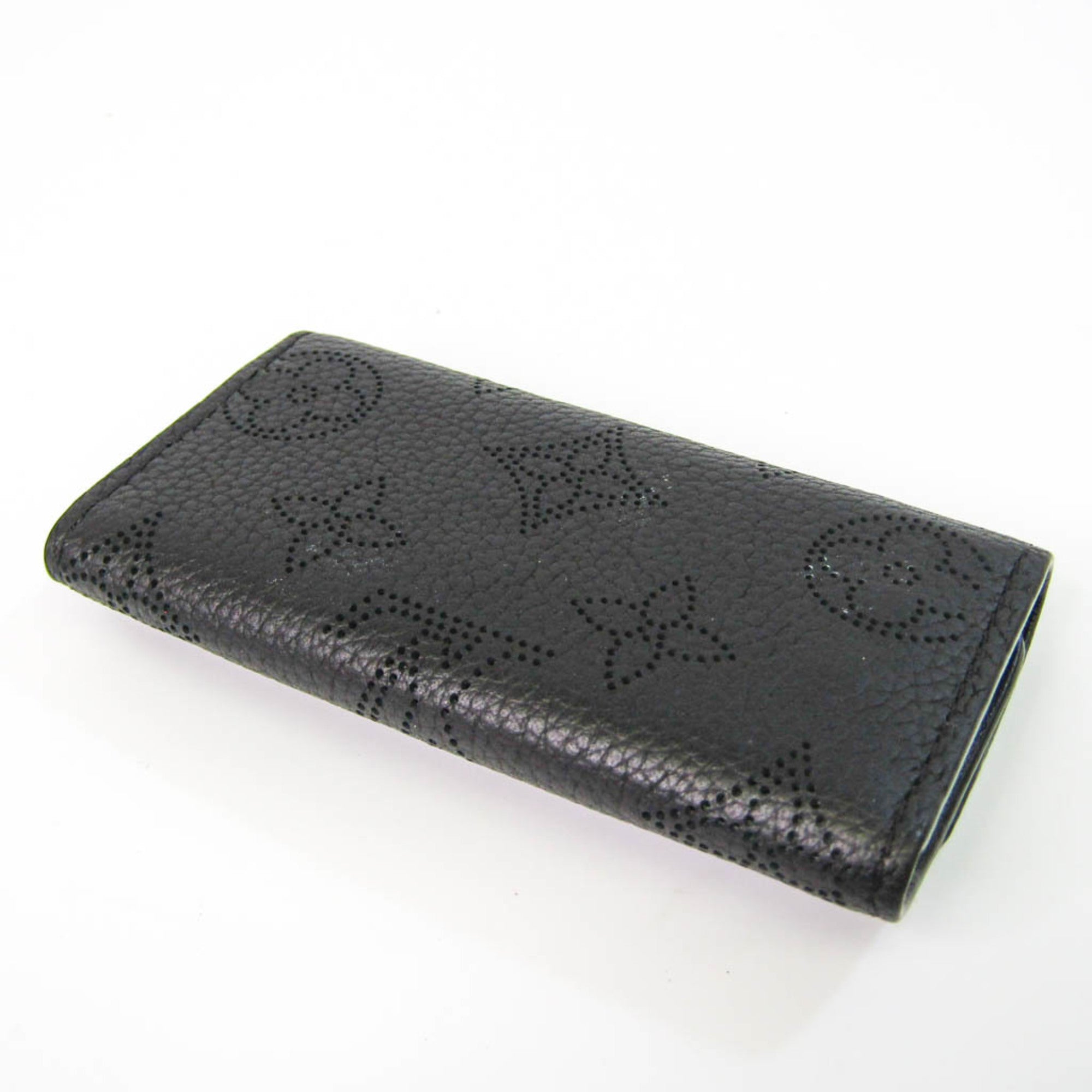 Multicles 4 Black Leather Wallet by Louis Vuitton