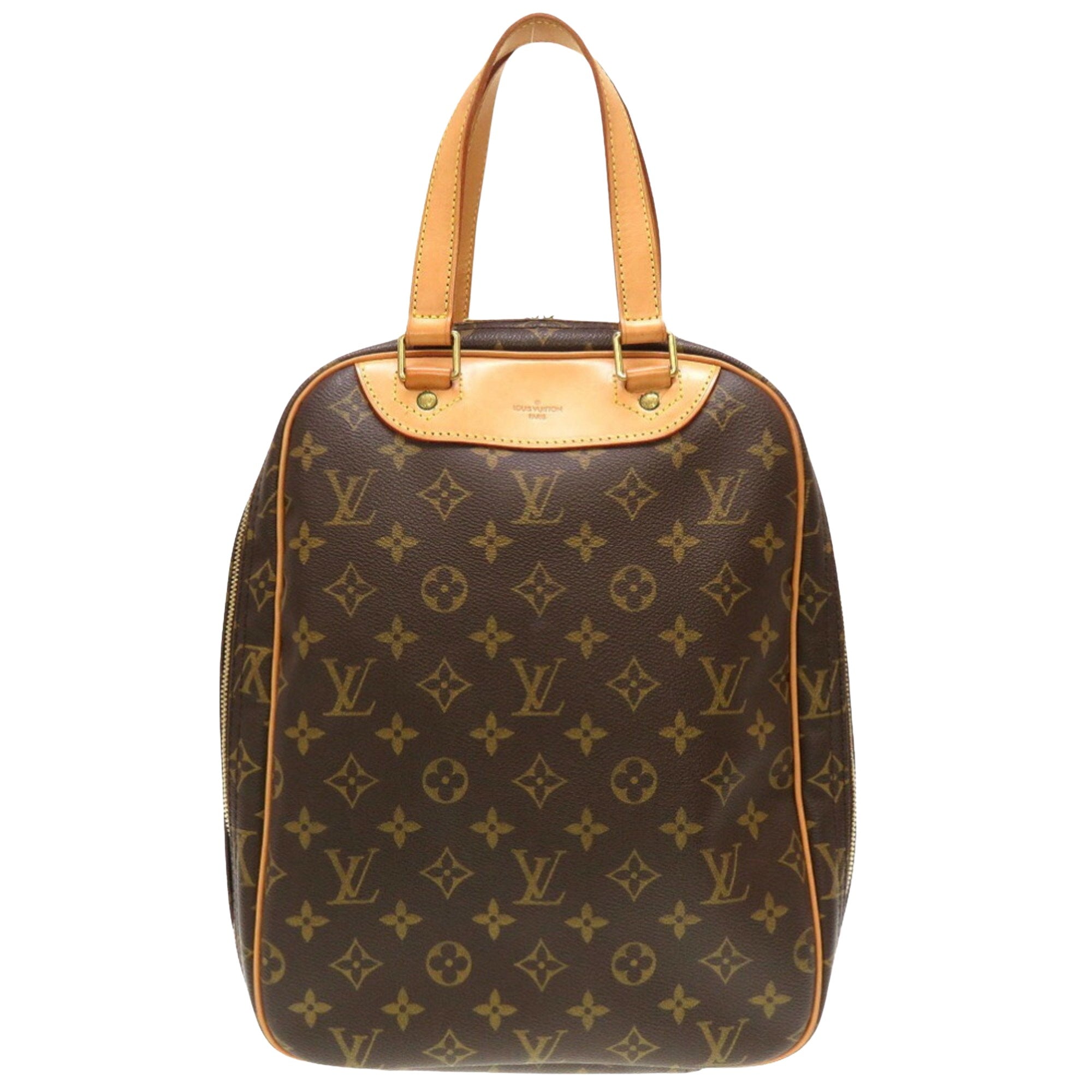 Classic Brown Monogram Canvas Handbag