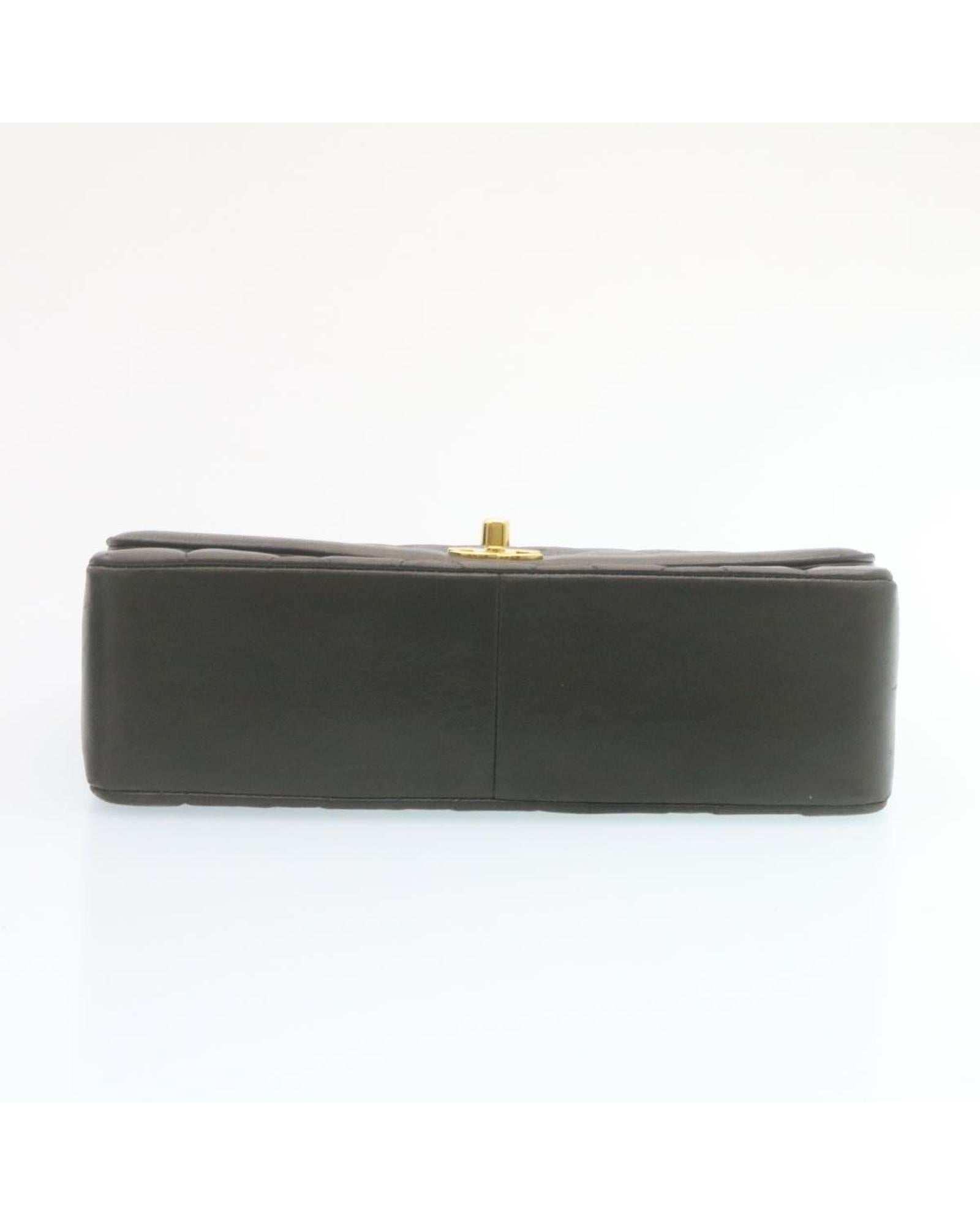 CHANEL Classic Flap Bag Quilted Satin Leather