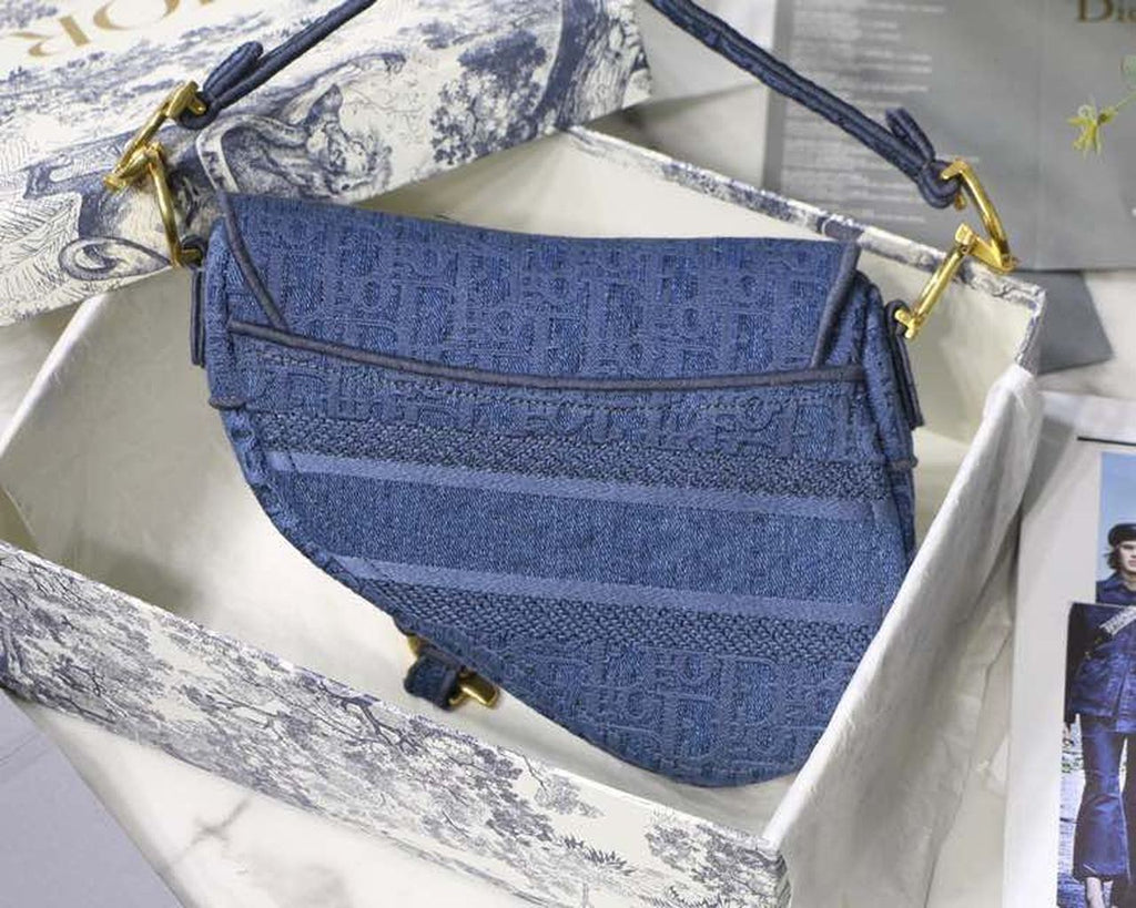 GLAMI Saddle Bag Light Blue For Women 10in/25.5cm CD