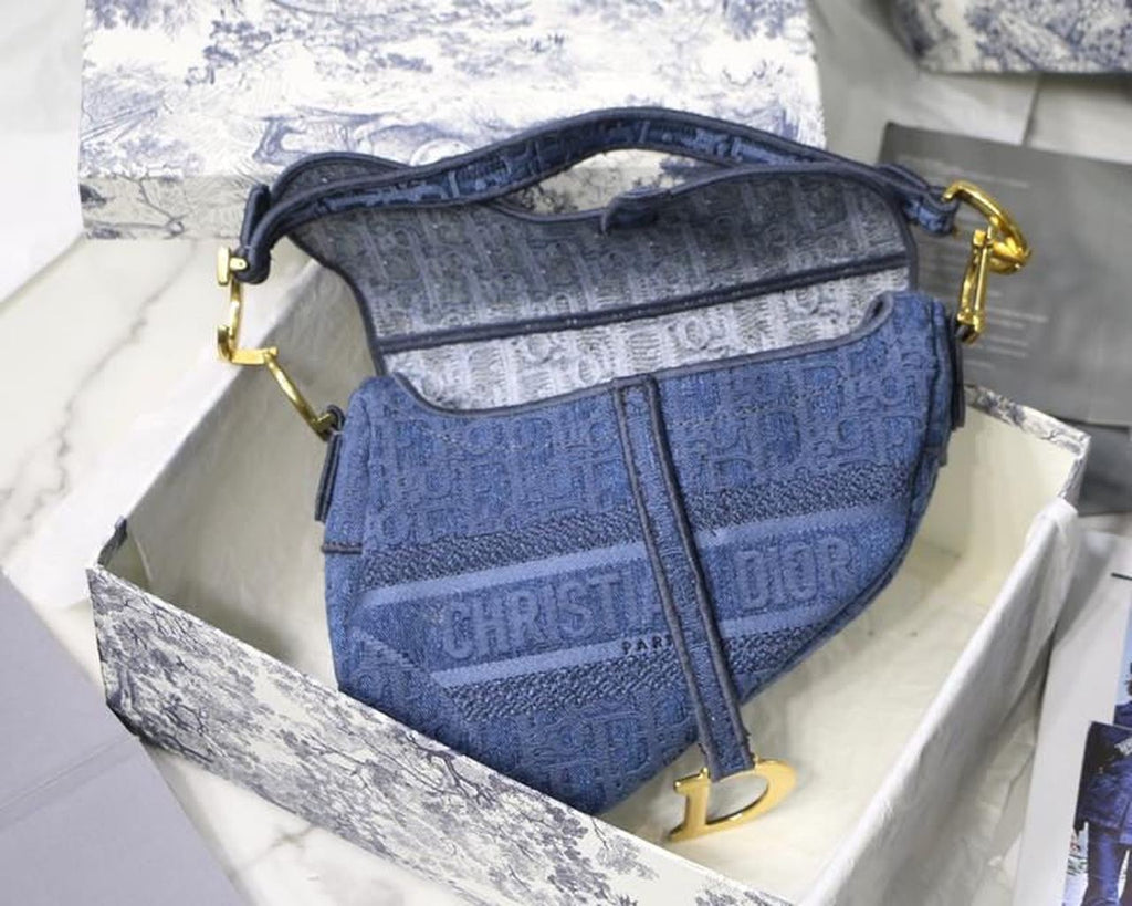 GLAMI Saddle Bag Light Blue For Women 10in/25.5cm CD