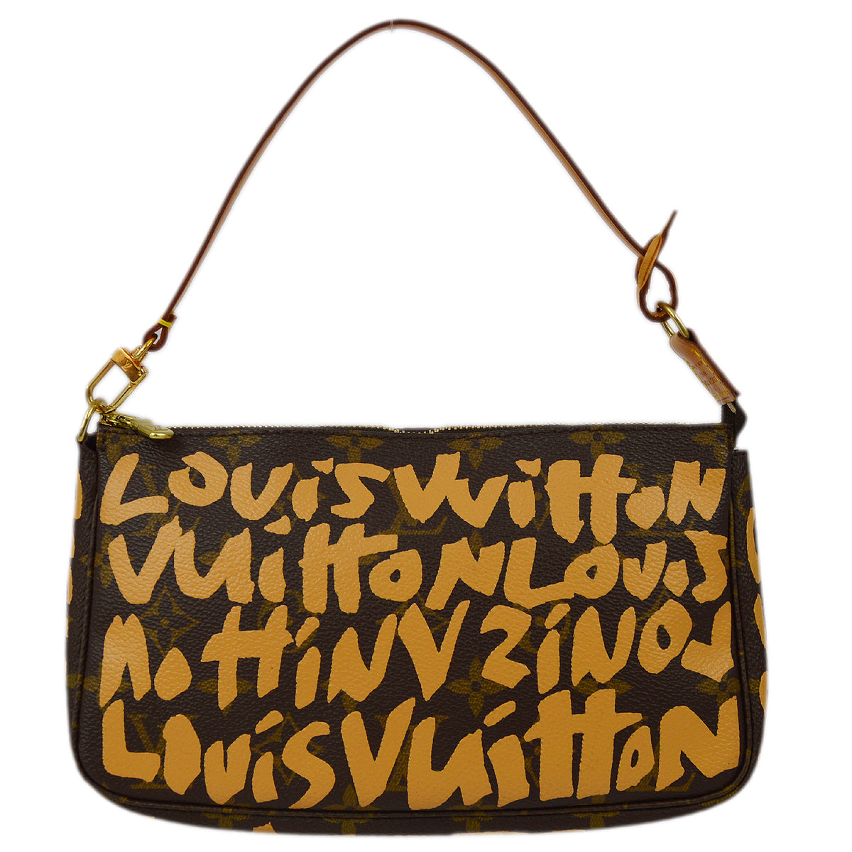 Louis Vuitton 2001 Monogram Graffiti Pochette Accessoires M92193