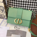 GLAMI MeGLAMIum 30 Montaigne Bag Deep Mint Green Box For Women 24cm/9in CD