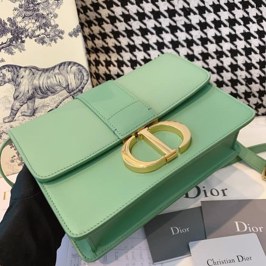 GLAMI MeGLAMIum 30 Montaigne Bag Deep Mint Green Box For Women 24cm/9in CD