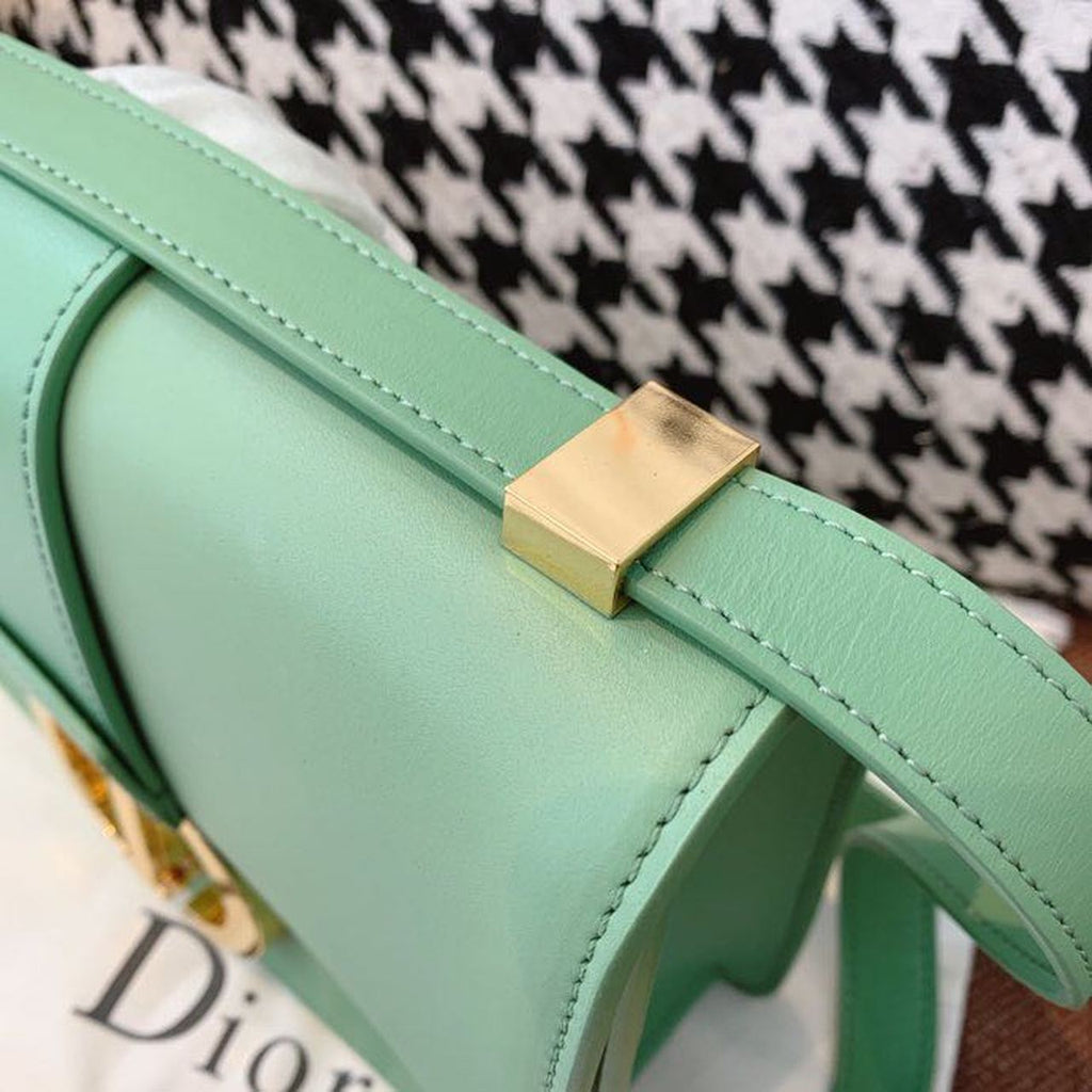 GLAMI MeGLAMIum 30 Montaigne Bag Deep Mint Green Box For Women 24cm/9in CD