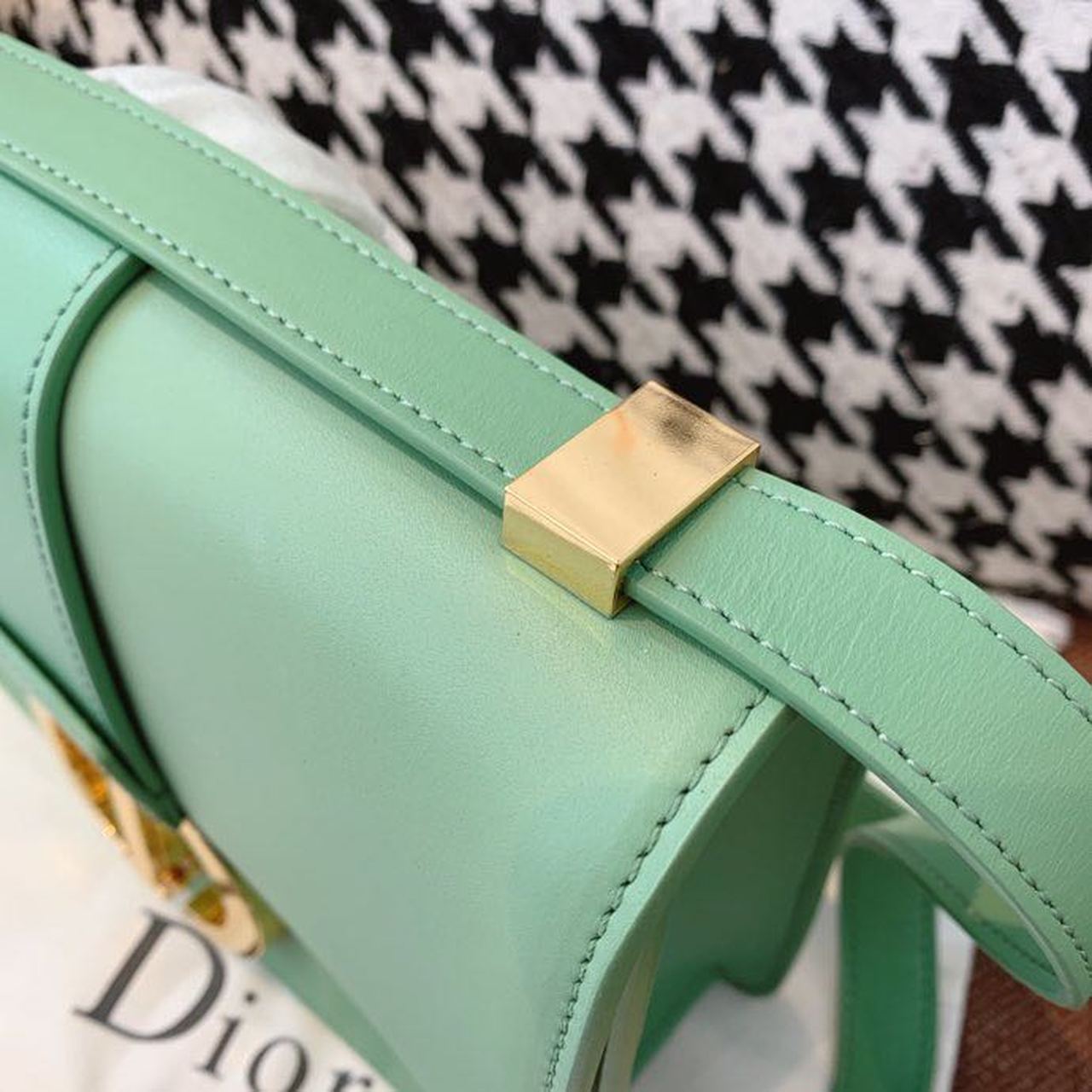 GLAMI MeGLAMIum 30 Montaigne Bag Deep Mint Green Box For Women 24cm/9in CD