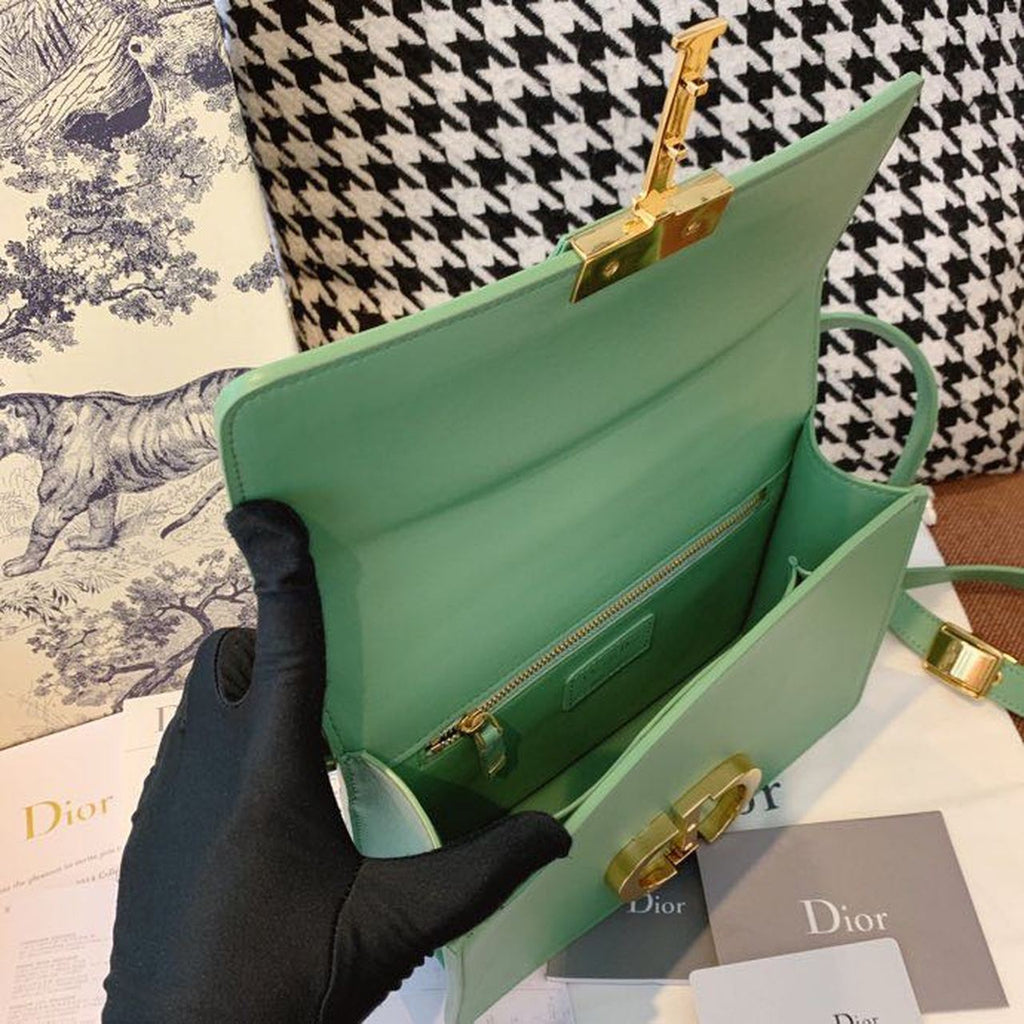 GLAMI MeGLAMIum 30 Montaigne Bag Deep Mint Green Box For Women 24cm/9in CD