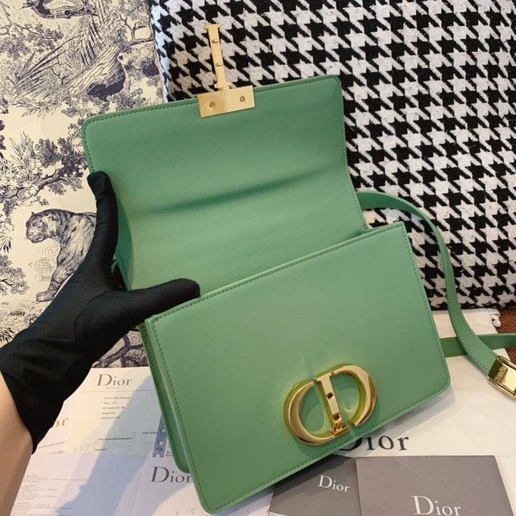 GLAMI MeGLAMIum 30 Montaigne Bag Deep Mint Green Box For Women 24cm/9in CD