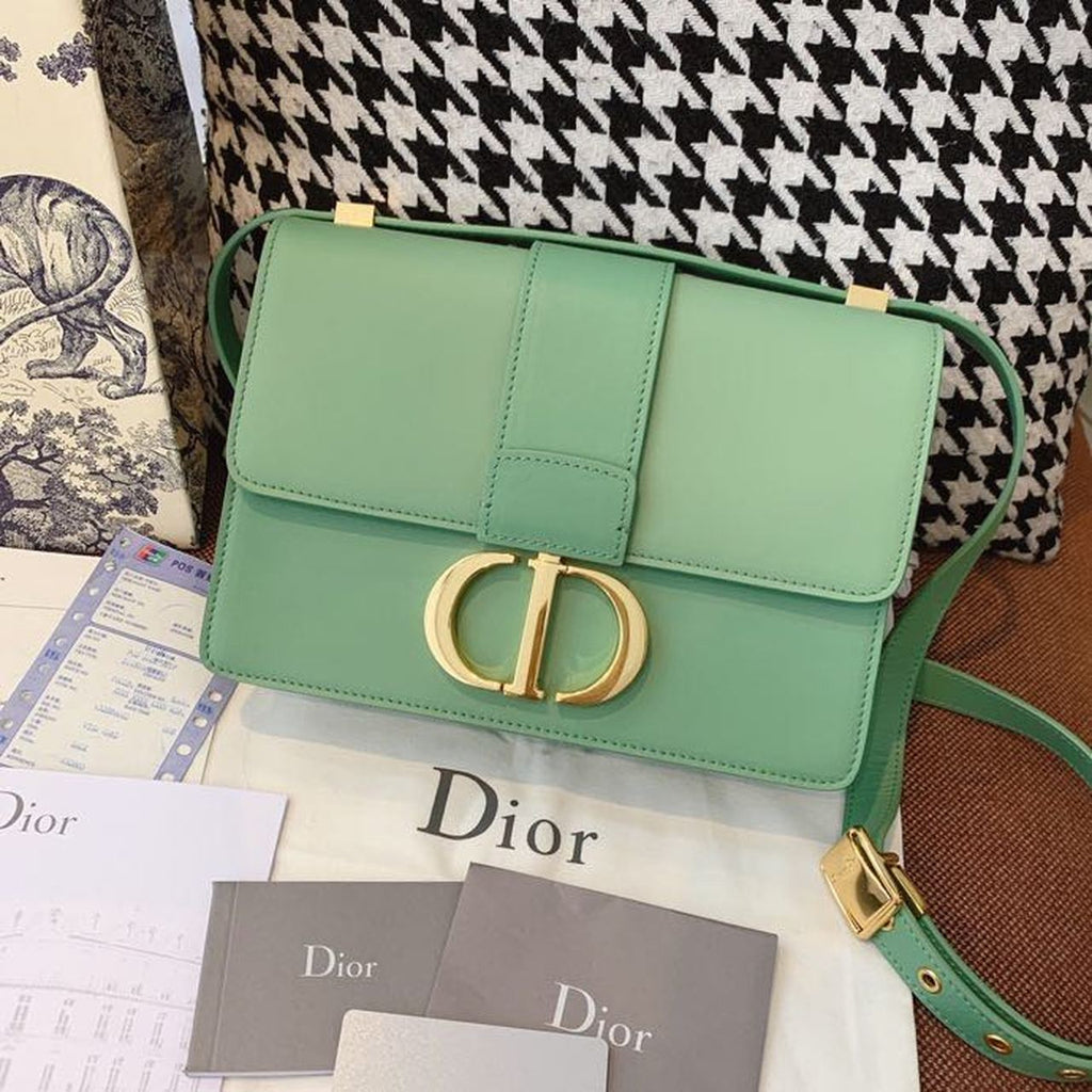 GLAMI MeGLAMIum 30 Montaigne Bag Deep Mint Green Box For Women 24cm/9in CD
