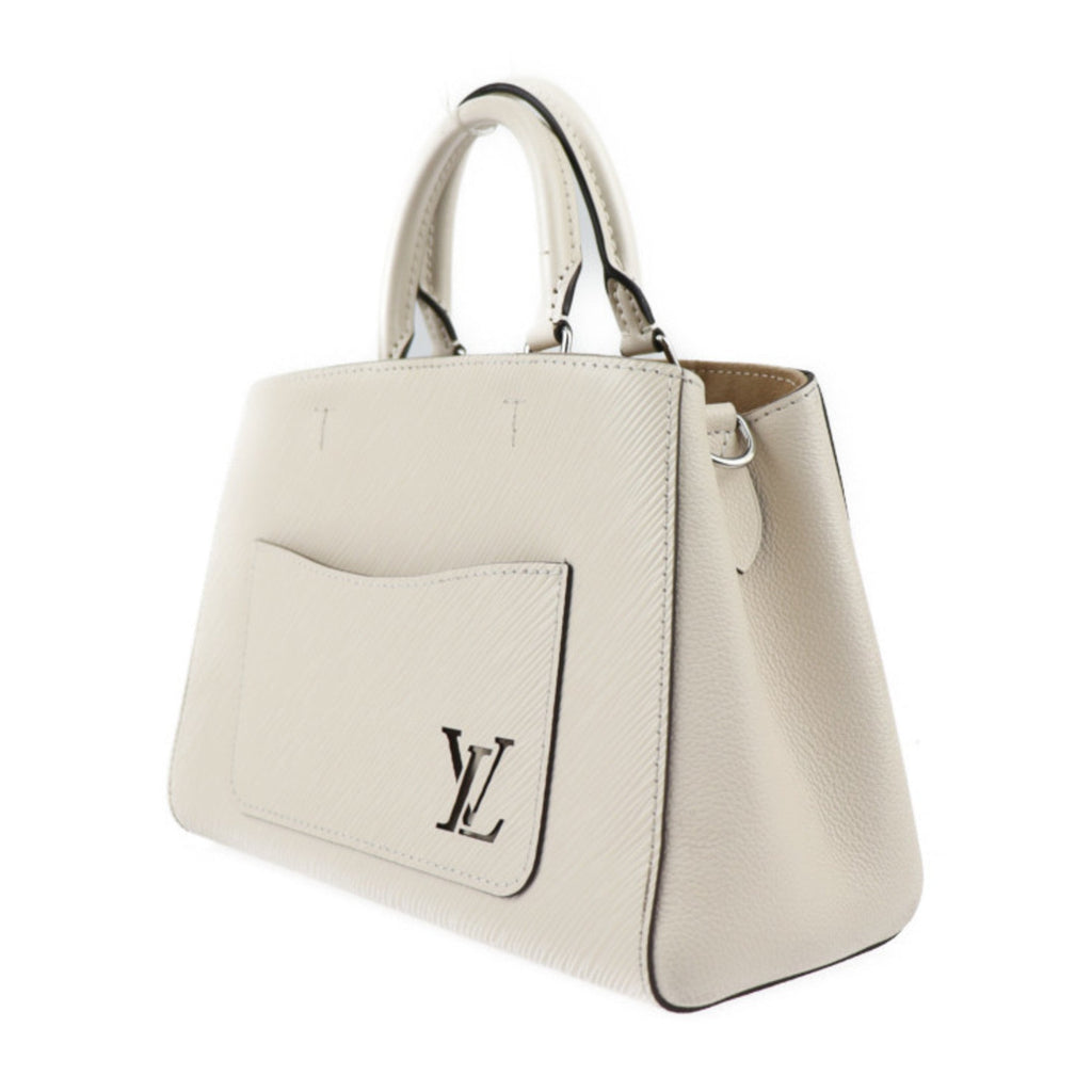 Epi Leather Tote Bag with Playful Details and Removable Pocket