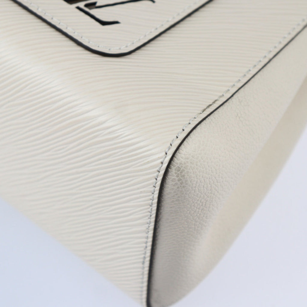 Epi Leather Tote Bag with Playful Details and Removable Pocket