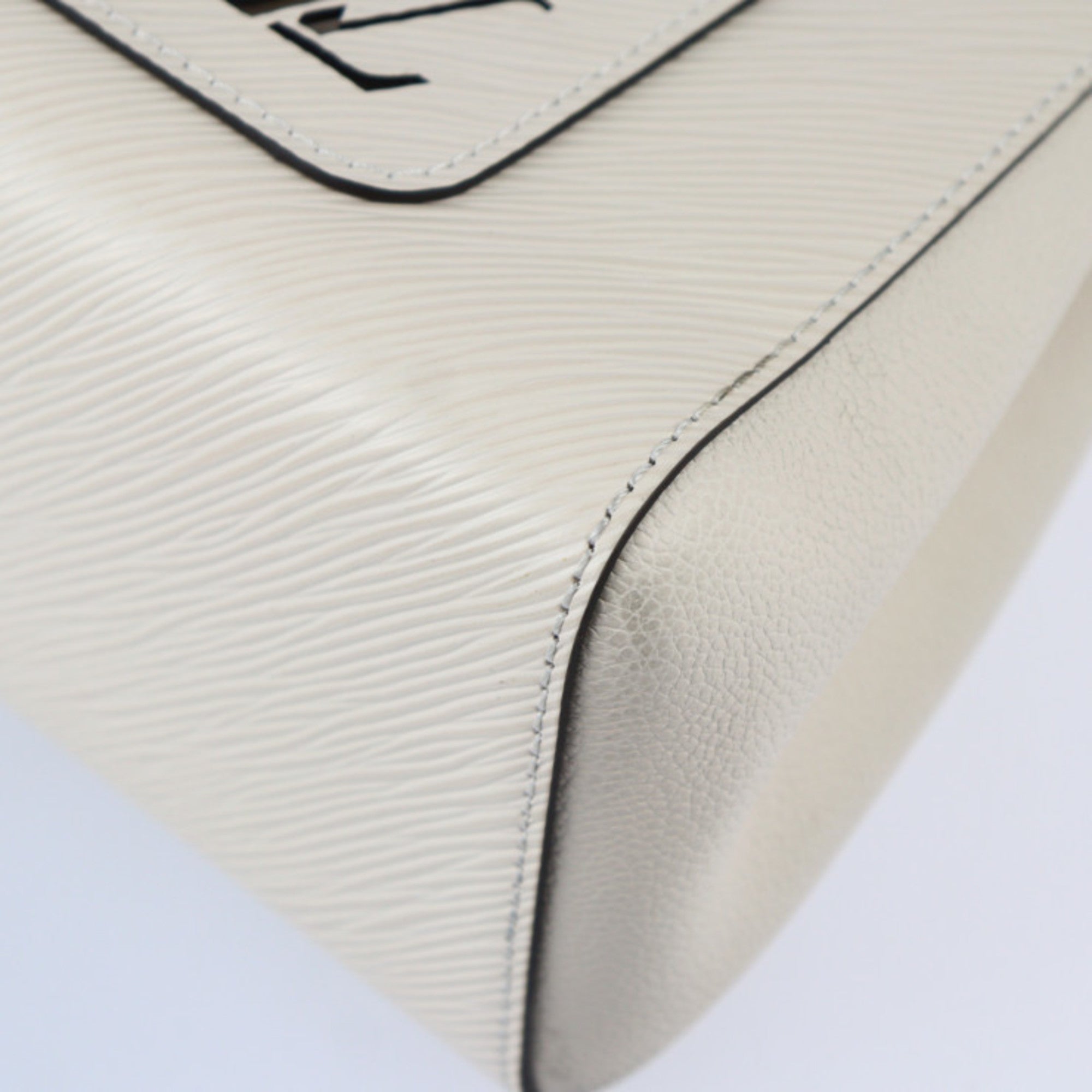 Epi Leather Tote Bag with Playful Details and Removable Pocket