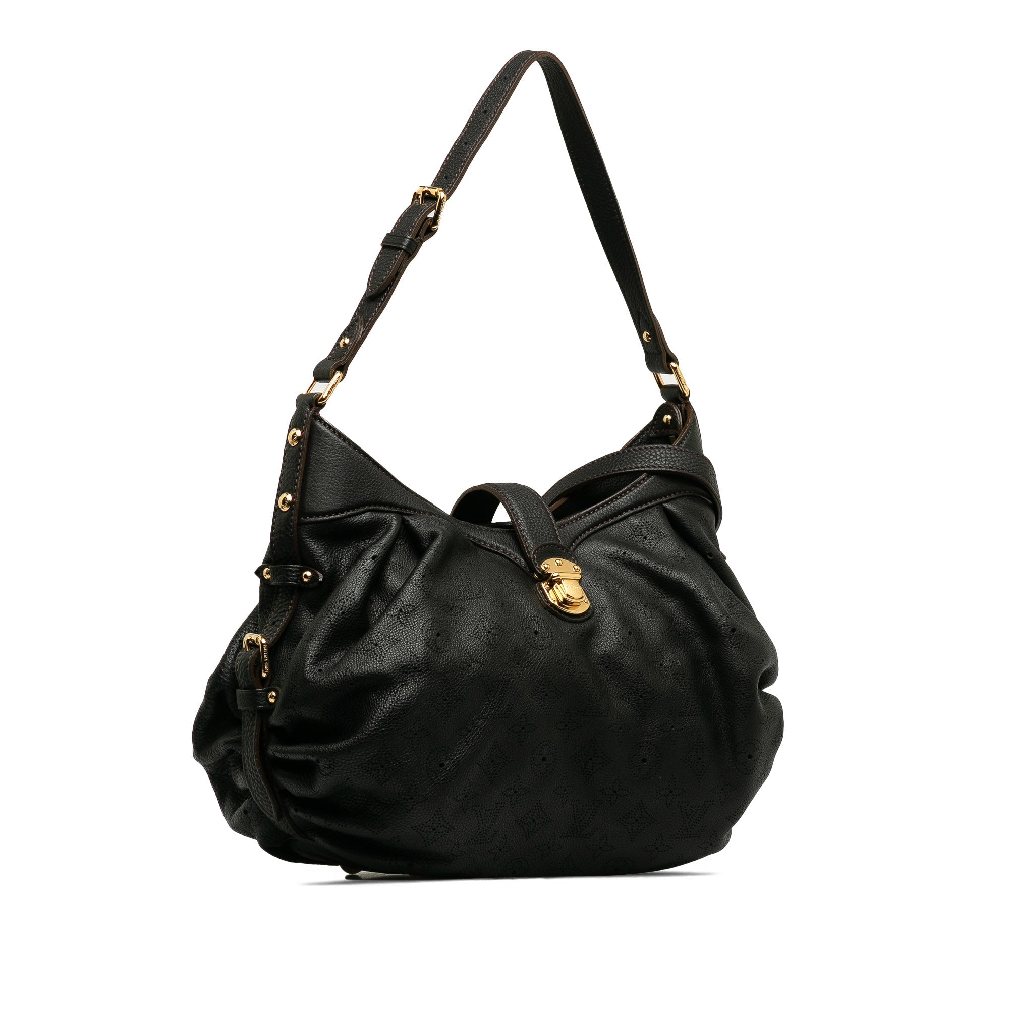 Black Louis Vuitton Monogram Mahina XS Crossbody Bag