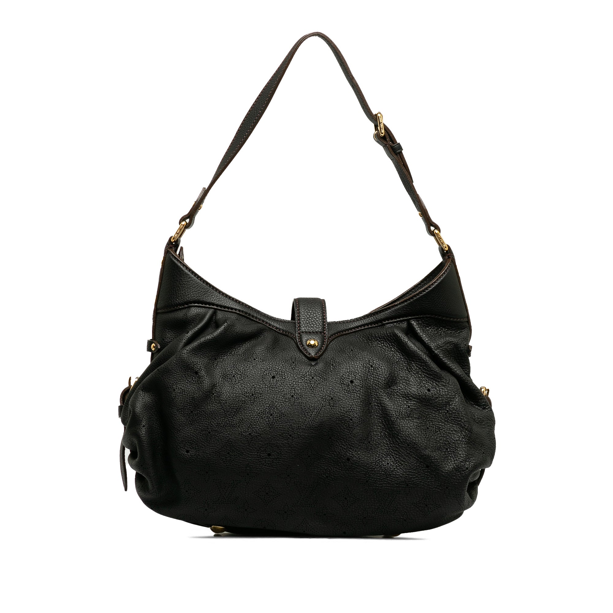 Black Louis Vuitton Monogram Mahina XS Crossbody Bag
