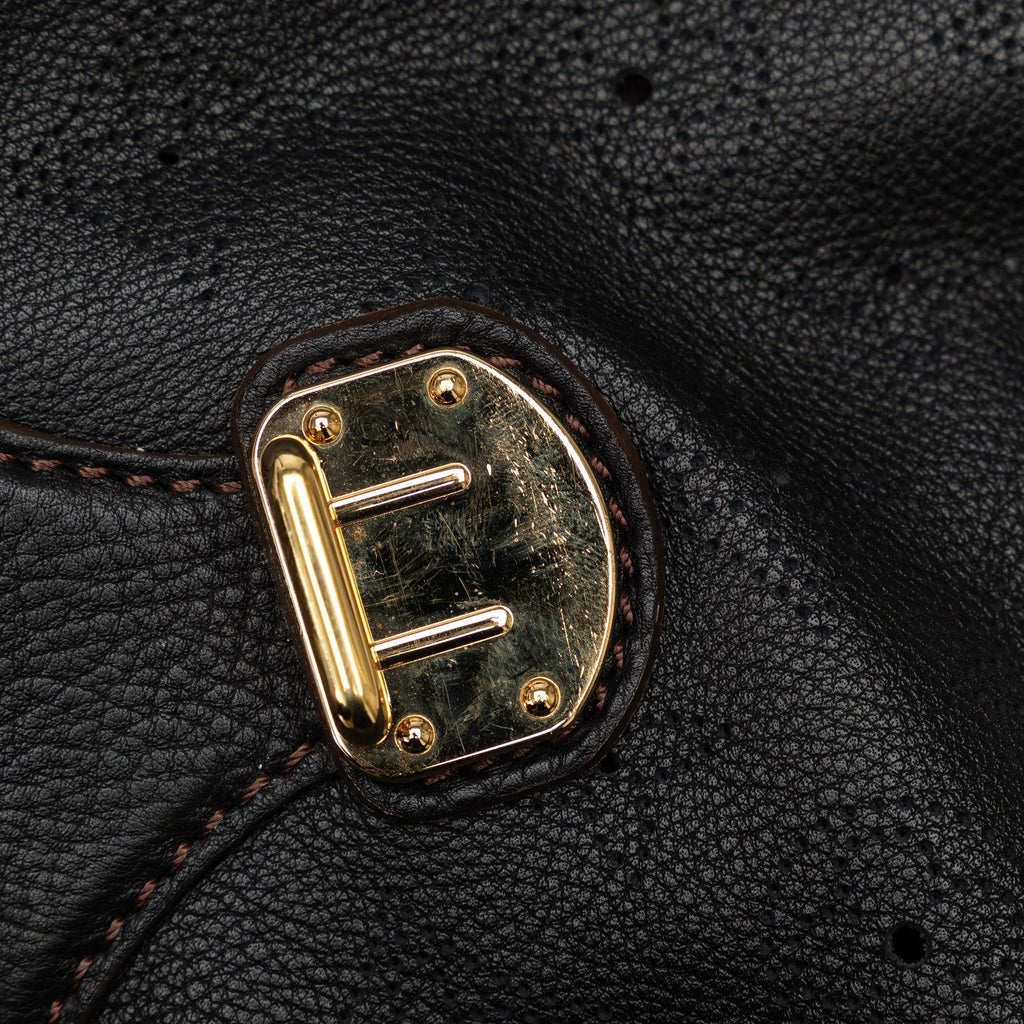 Black Louis Vuitton Monogram Mahina XS Crossbody Bag