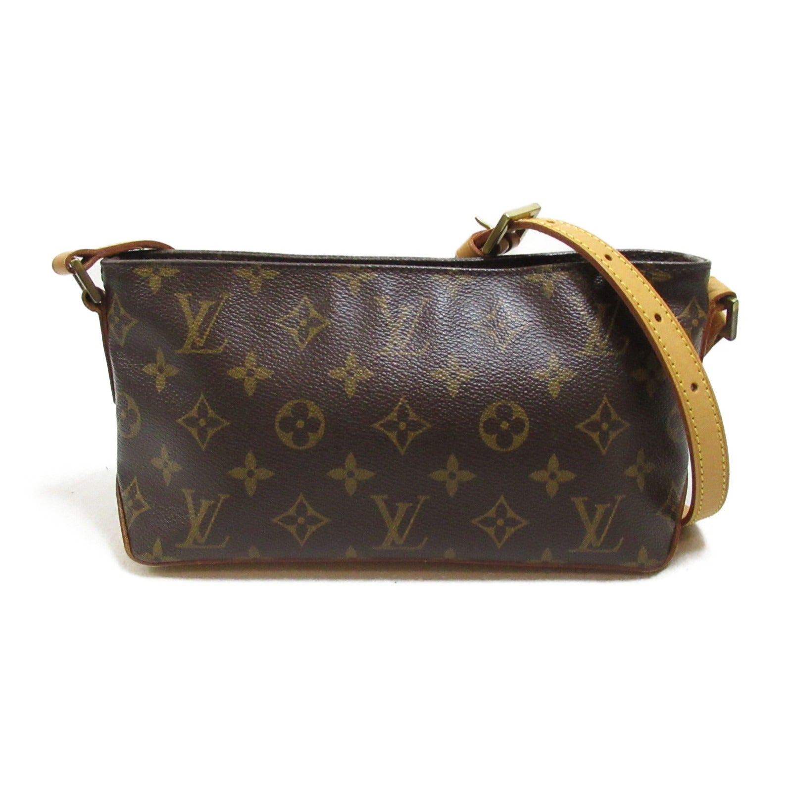 Louis Vuitton Louis Vuitton Troter Shoulder Bag Shoulder Bag PVC Coated Canvas Monogram  Brown M51240