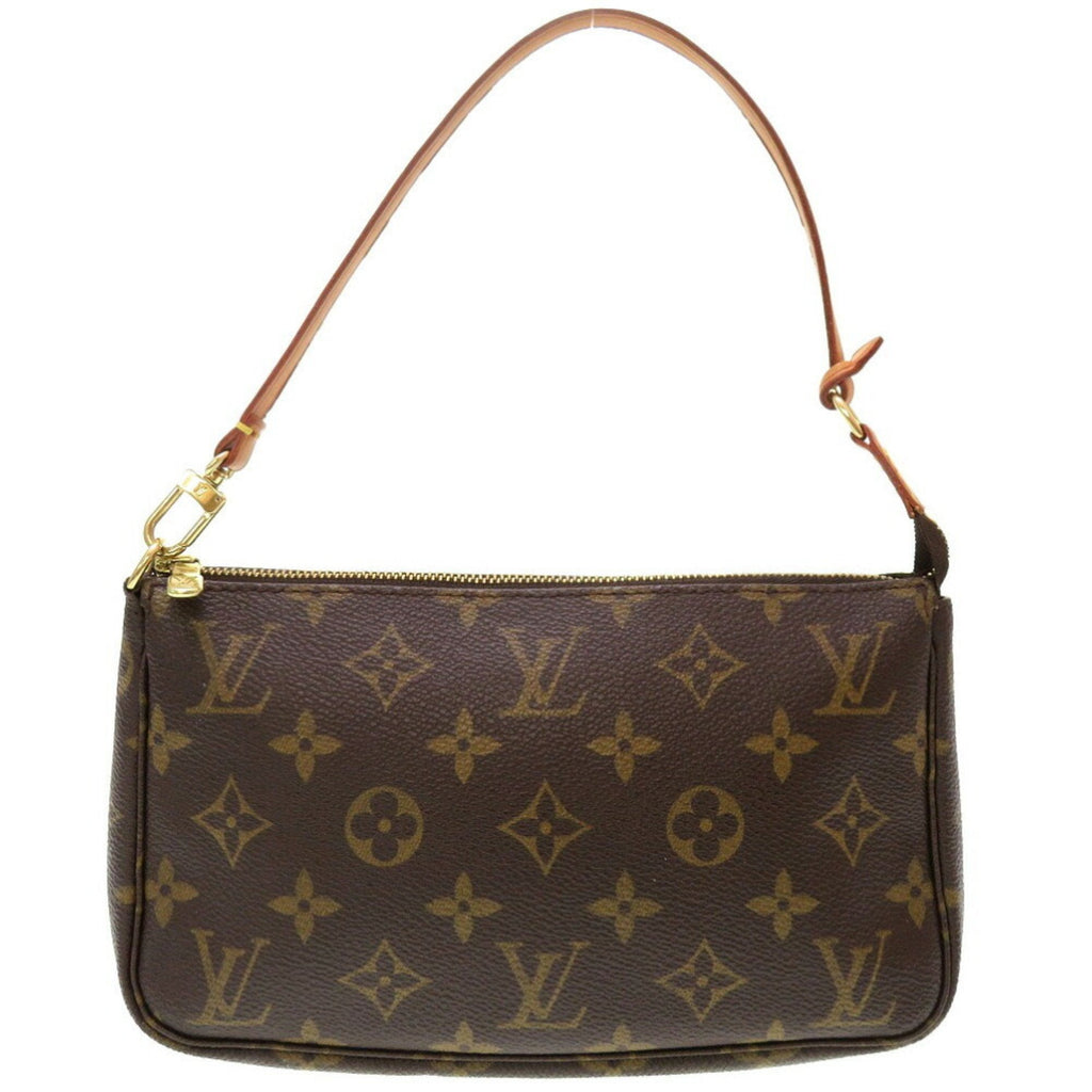 Monogram Canvas Mini Accessory Pouch with Removable Strap
