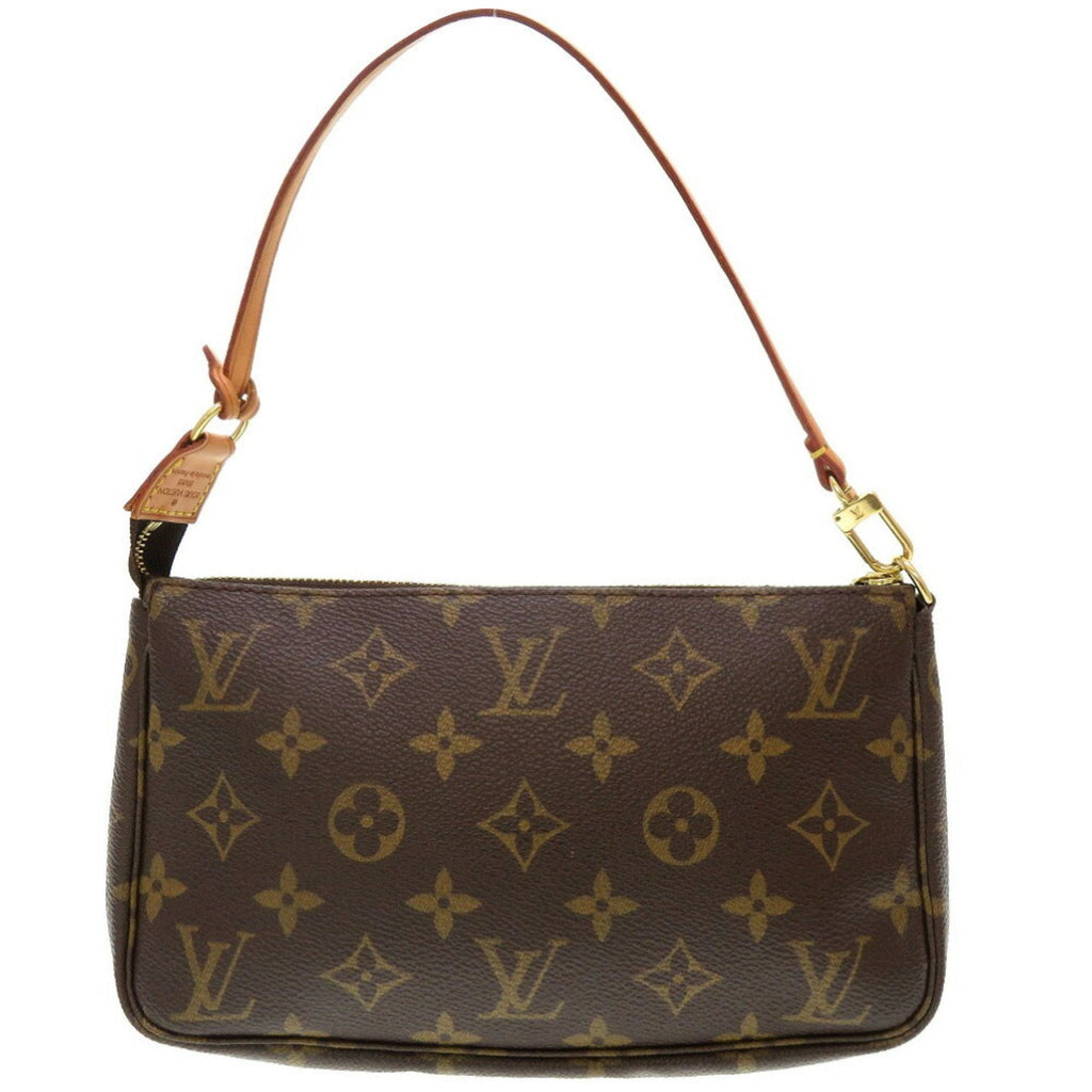 Monogram Canvas Mini Accessory Pouch with Removable Strap